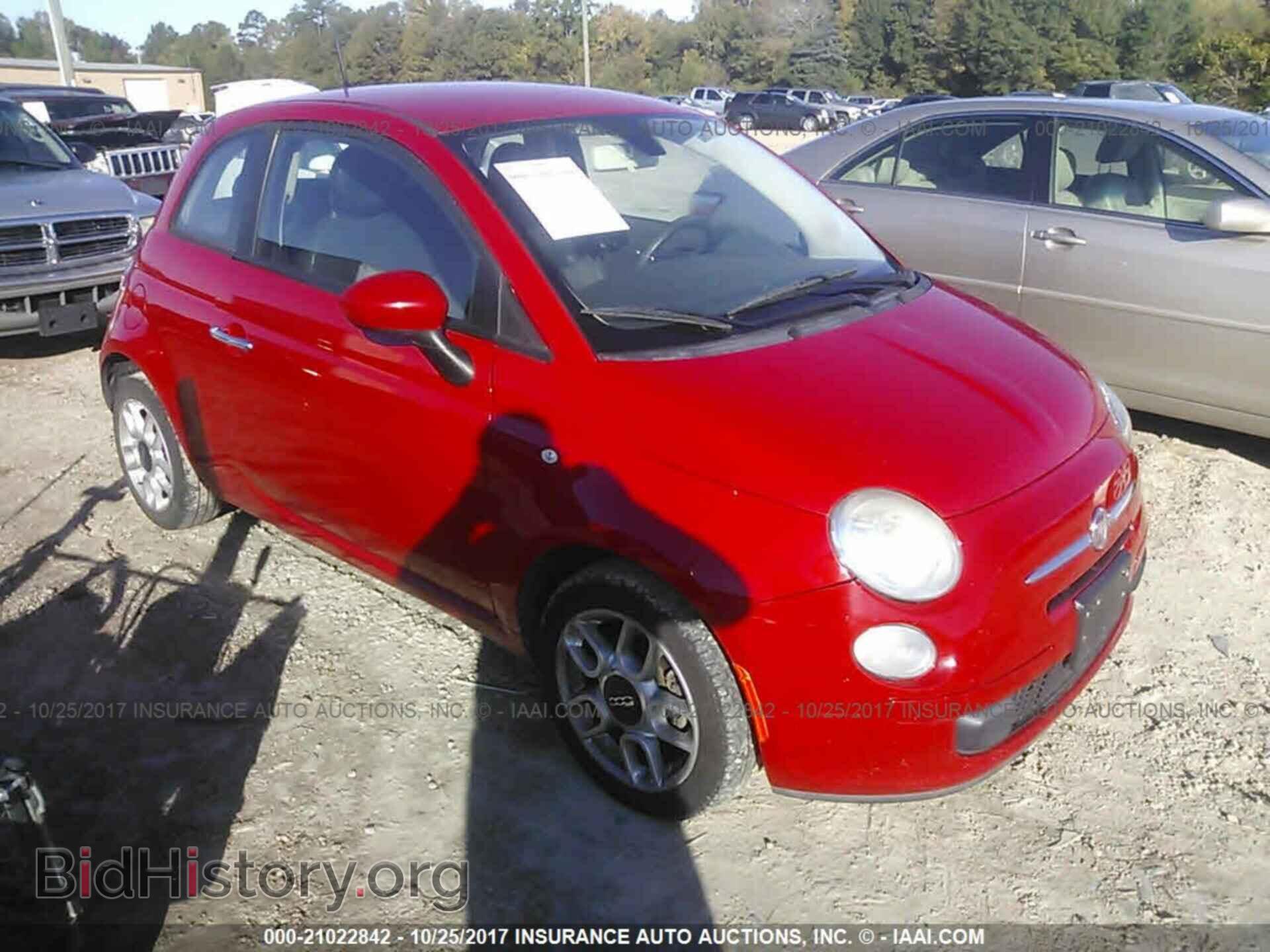 Photo 3C3CFFAR3CT125257 - Fiat 500 2012
