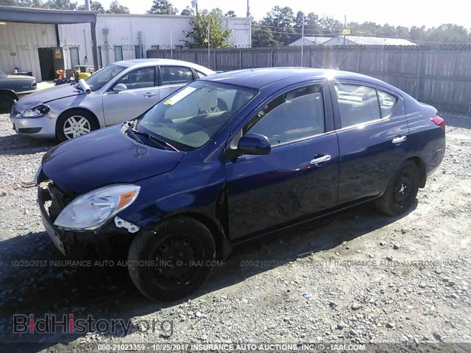2012 Nissan Versa - VIN: 3N1CN7AP7CL888663 - Фото 2