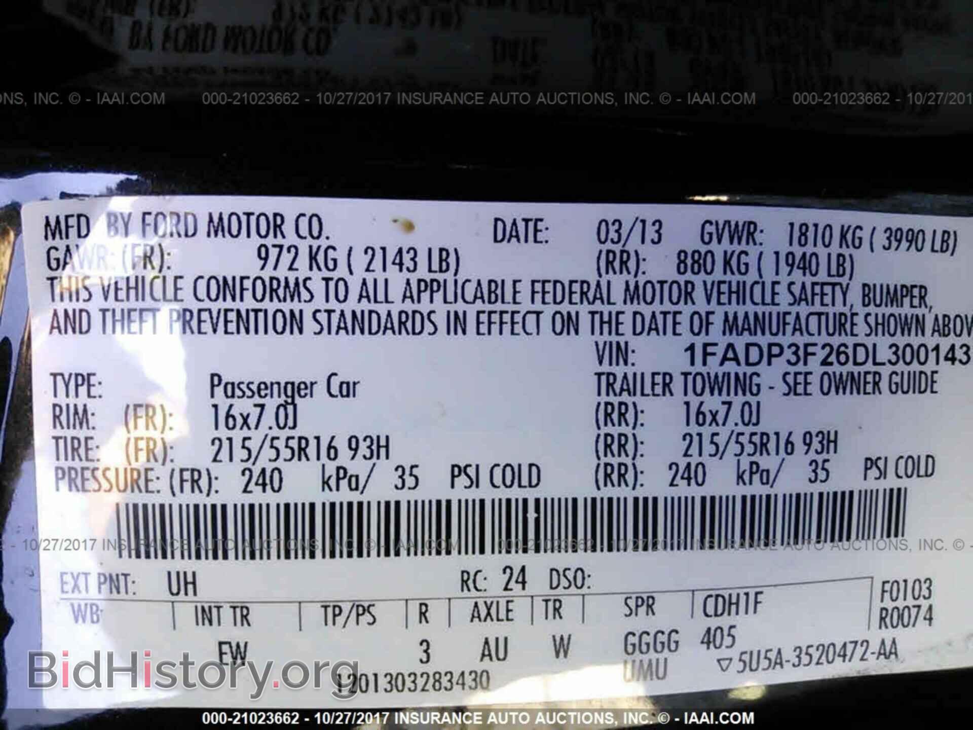 2013 Ford Focus - VIN: 1FADP3F26DL300143 - Photo 9