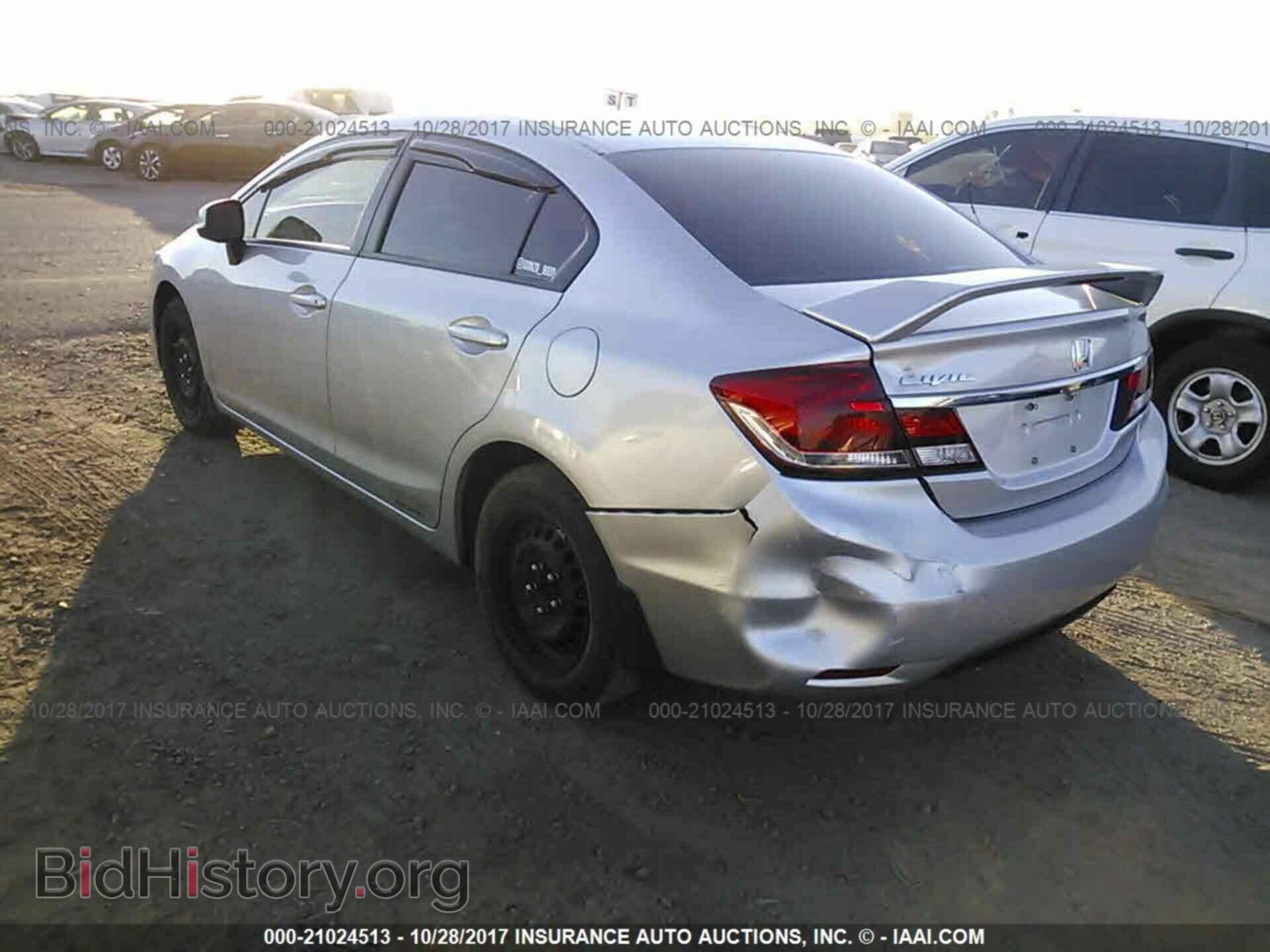 2013 Honda Civic - VIN: 19XFB2F51DE021360 - Фото 3