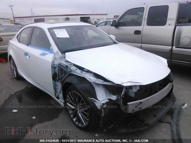 2015 Lexus IS (VIN JTHBF1D21F5078662) — photo 1 of 10, IAAI, damage: front end