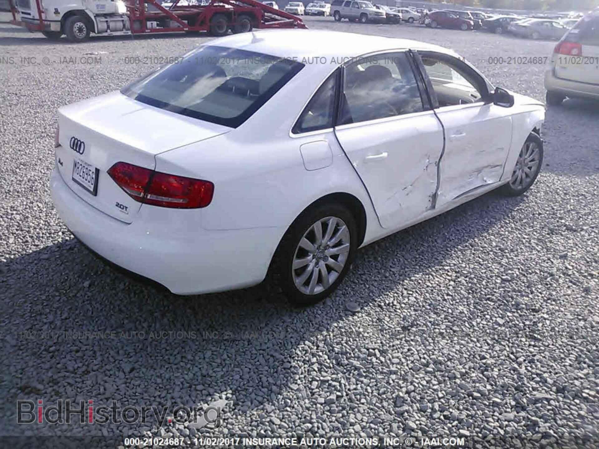 2011 Audi A4 - VIN: WAUFFAFL5BN029867 - Фото 4