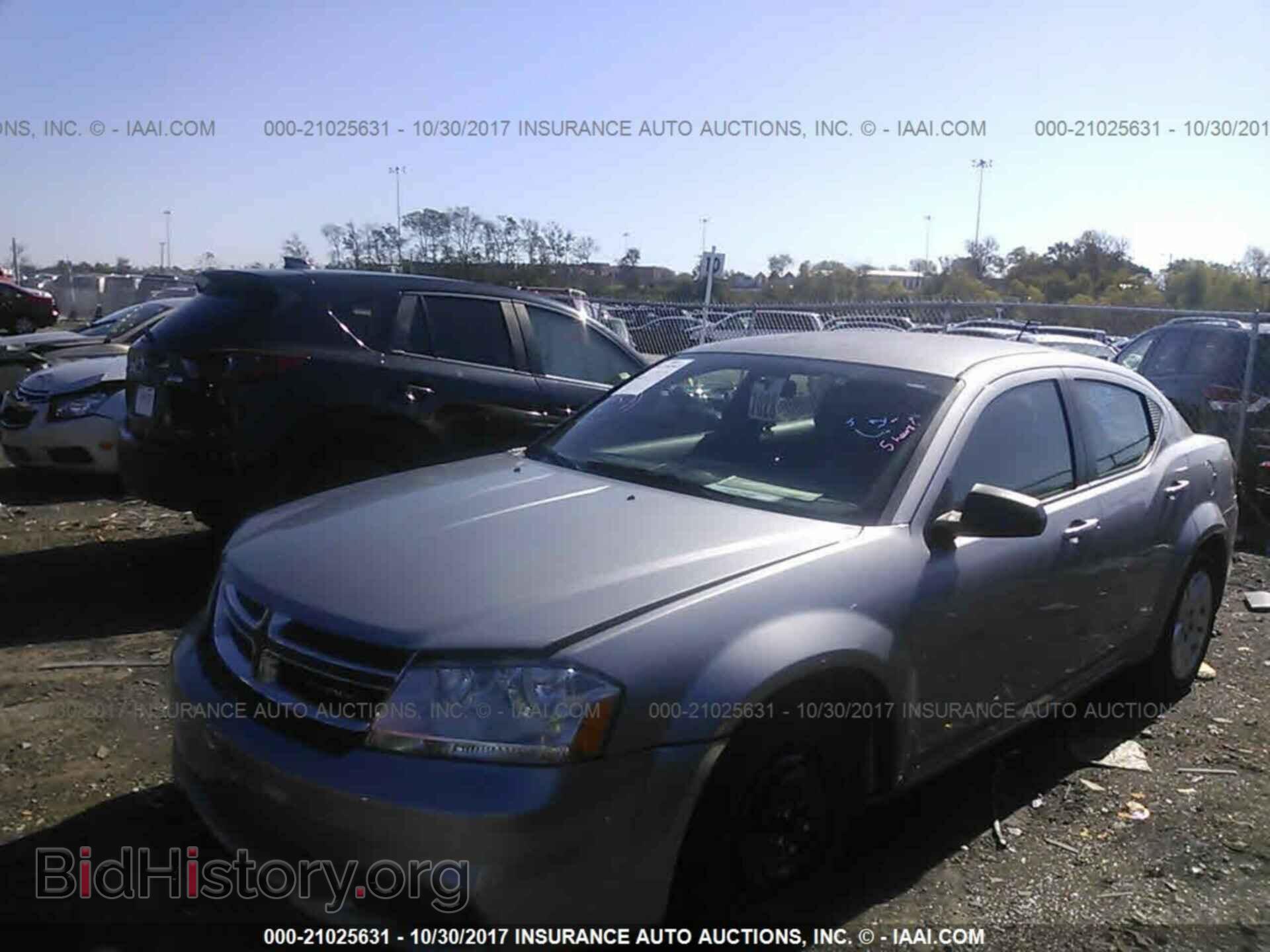 2014 Dodge Avenger - VIN: 1C3CDZAB4EN218642 - Фото 2