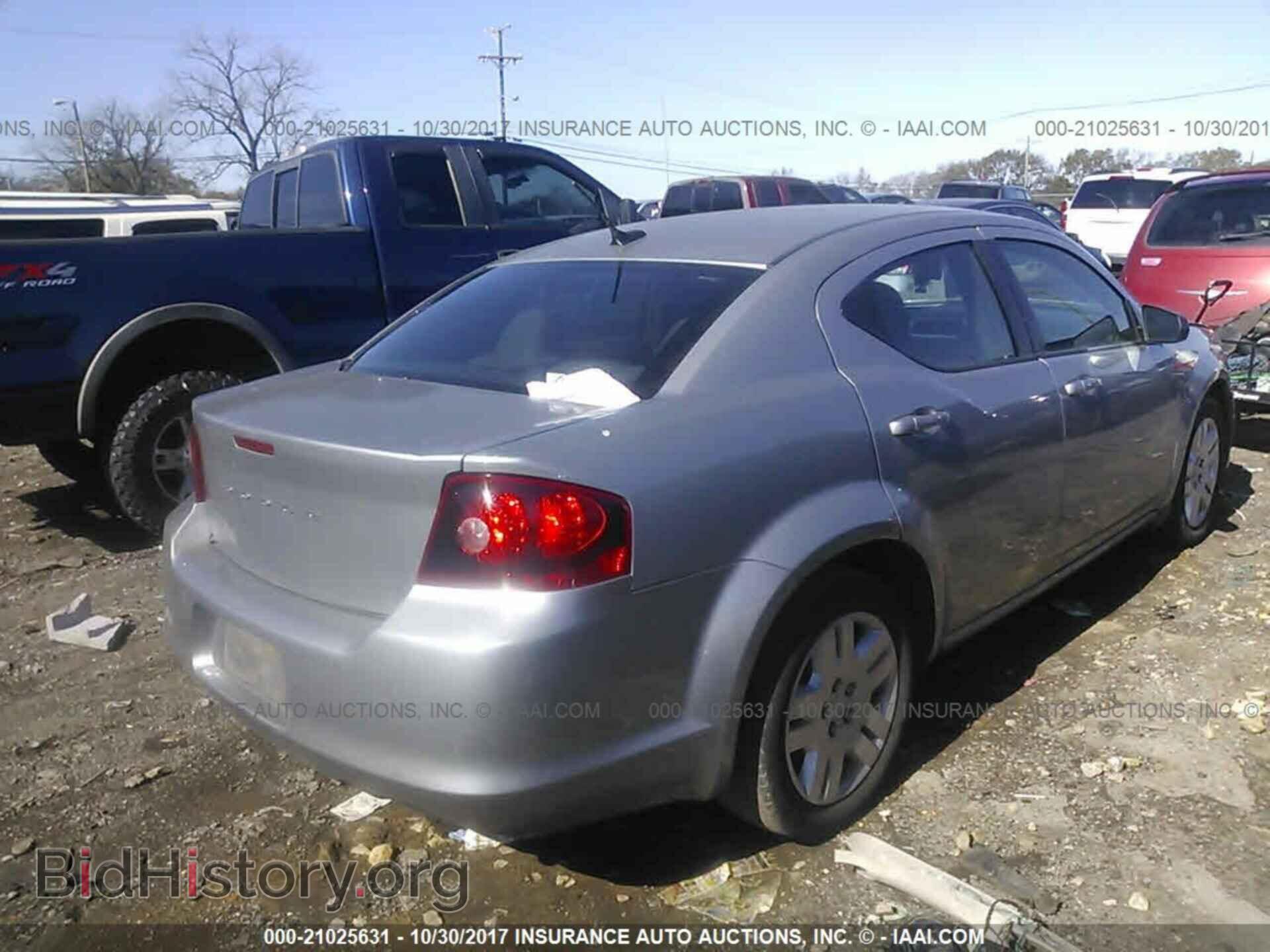 2014 Dodge Avenger - VIN: 1C3CDZAB4EN218642 - Фото 4