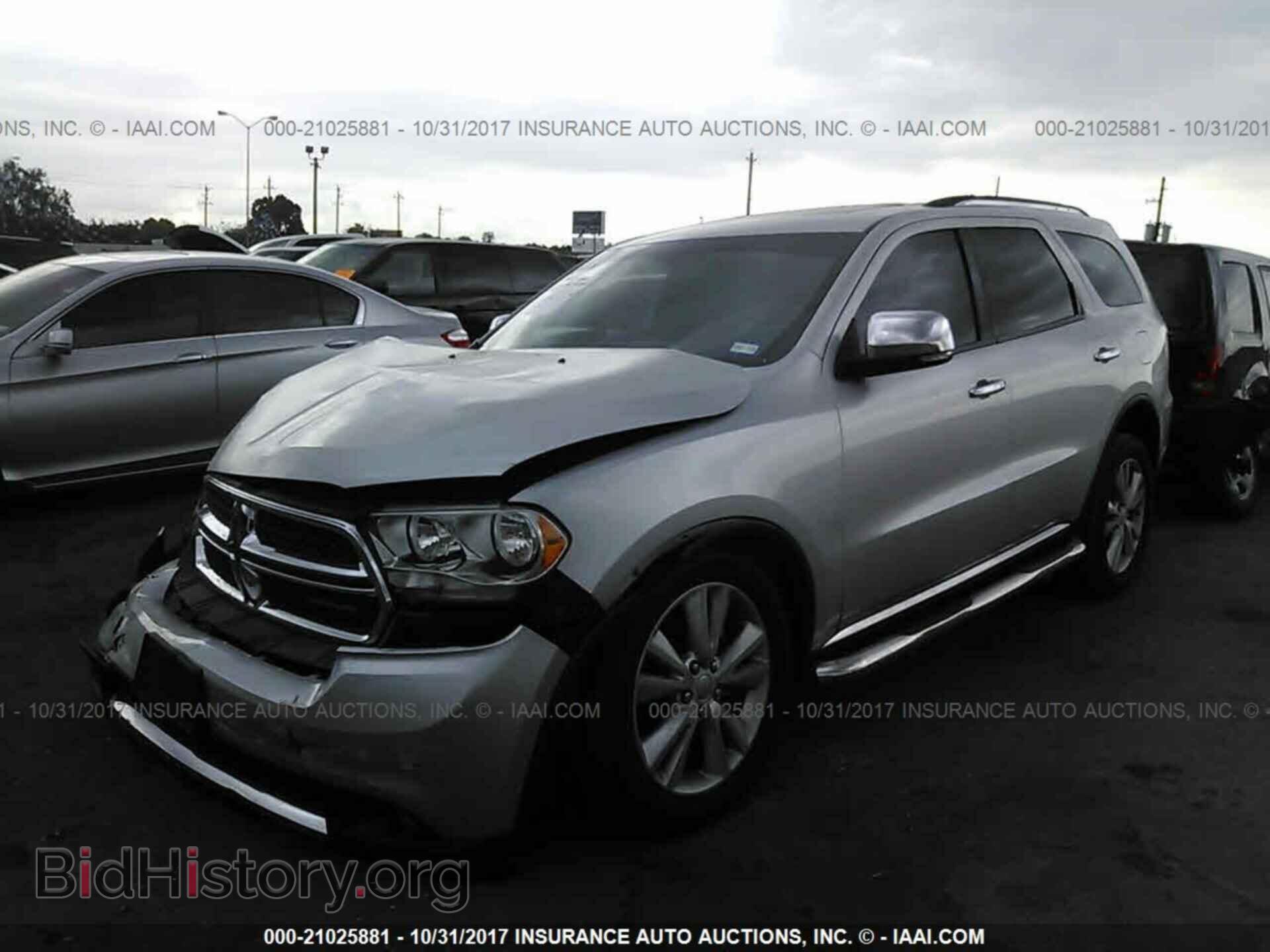2012 Dodge Durango - VIN: 1C4RDHDG1CC276952 - Фото 2