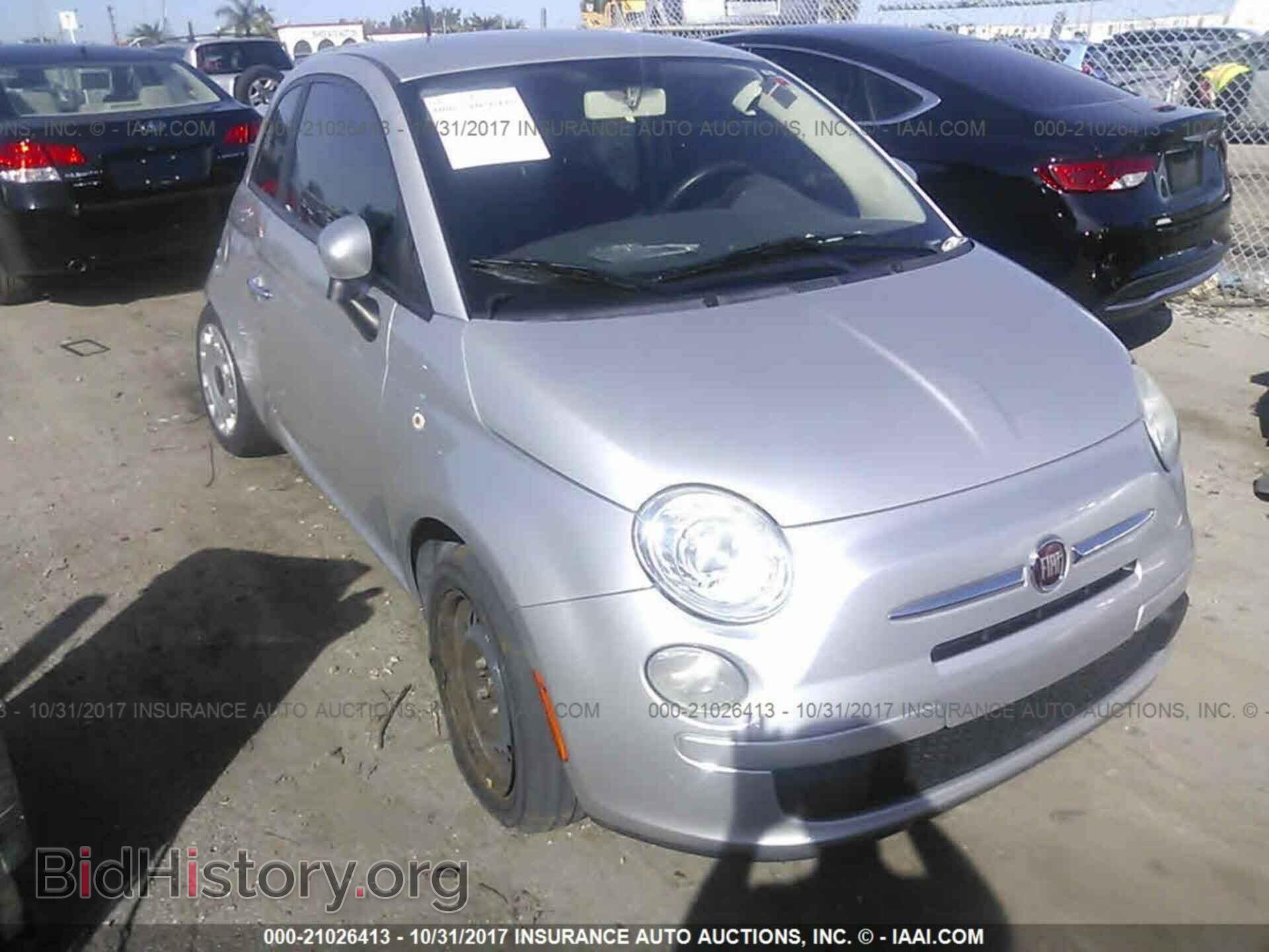 Photo 3C3CFFAR3CT148960 - Fiat 500 2012