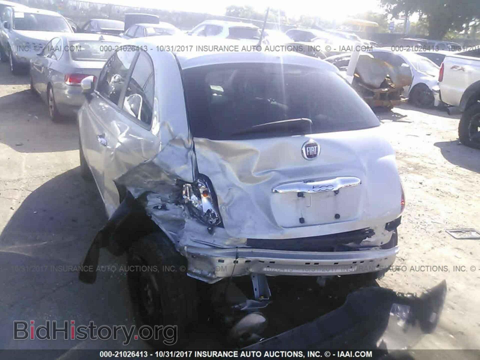2012 Fiat 500 - VIN: 3C3CFFAR3CT148960 - Фото 3