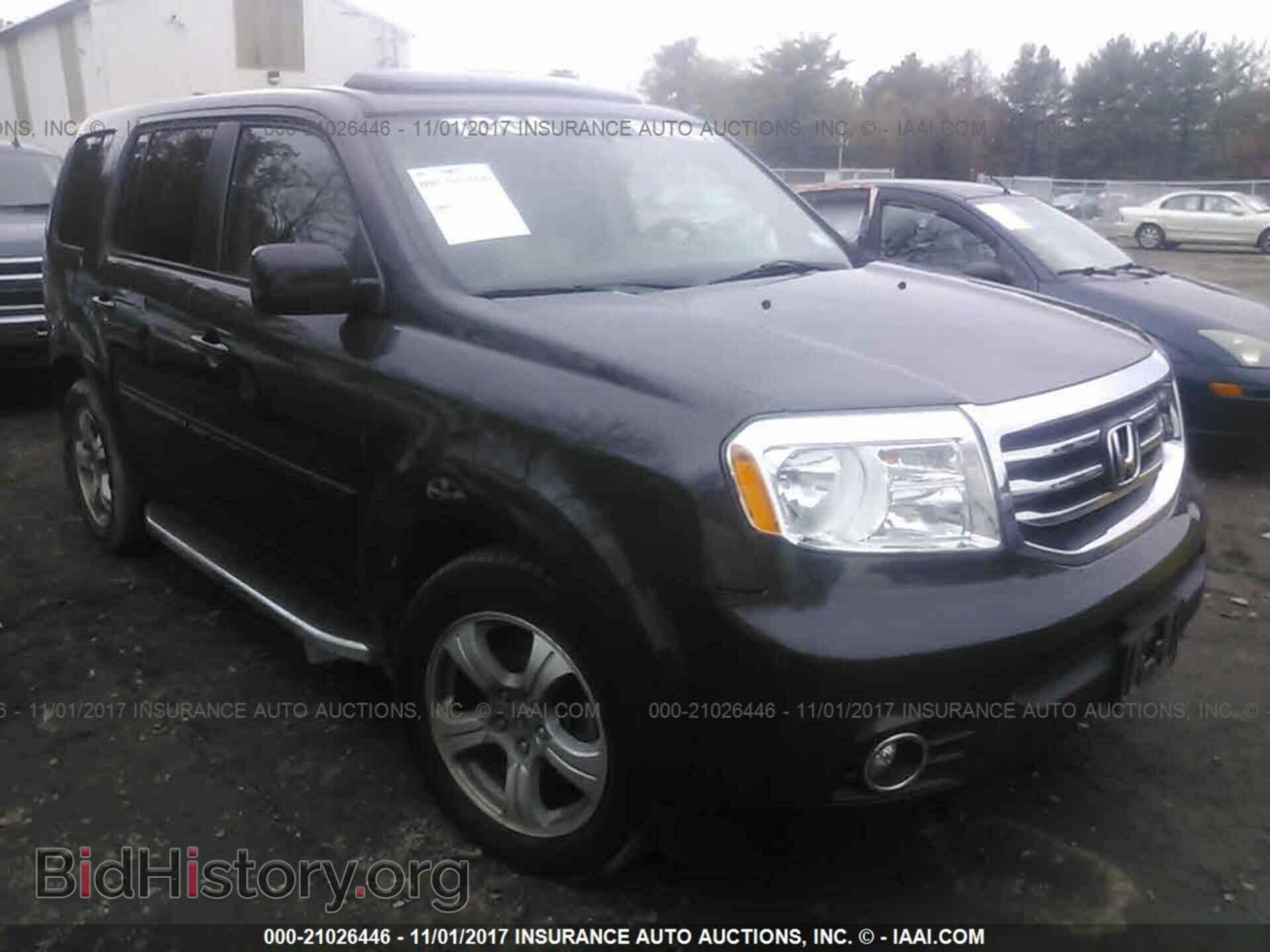 Photo 5FNYF4H51DB045478 - Honda Pilot 2013