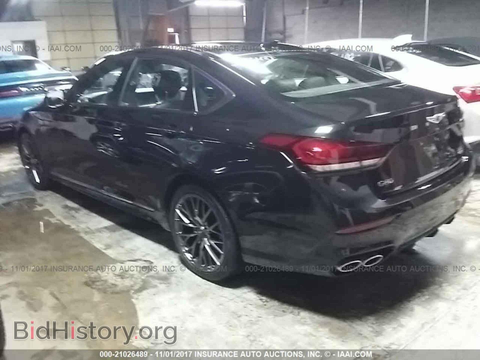 2018 Genesis G80 - VIN: KMHGN4JB5JU245258 - Фото 3