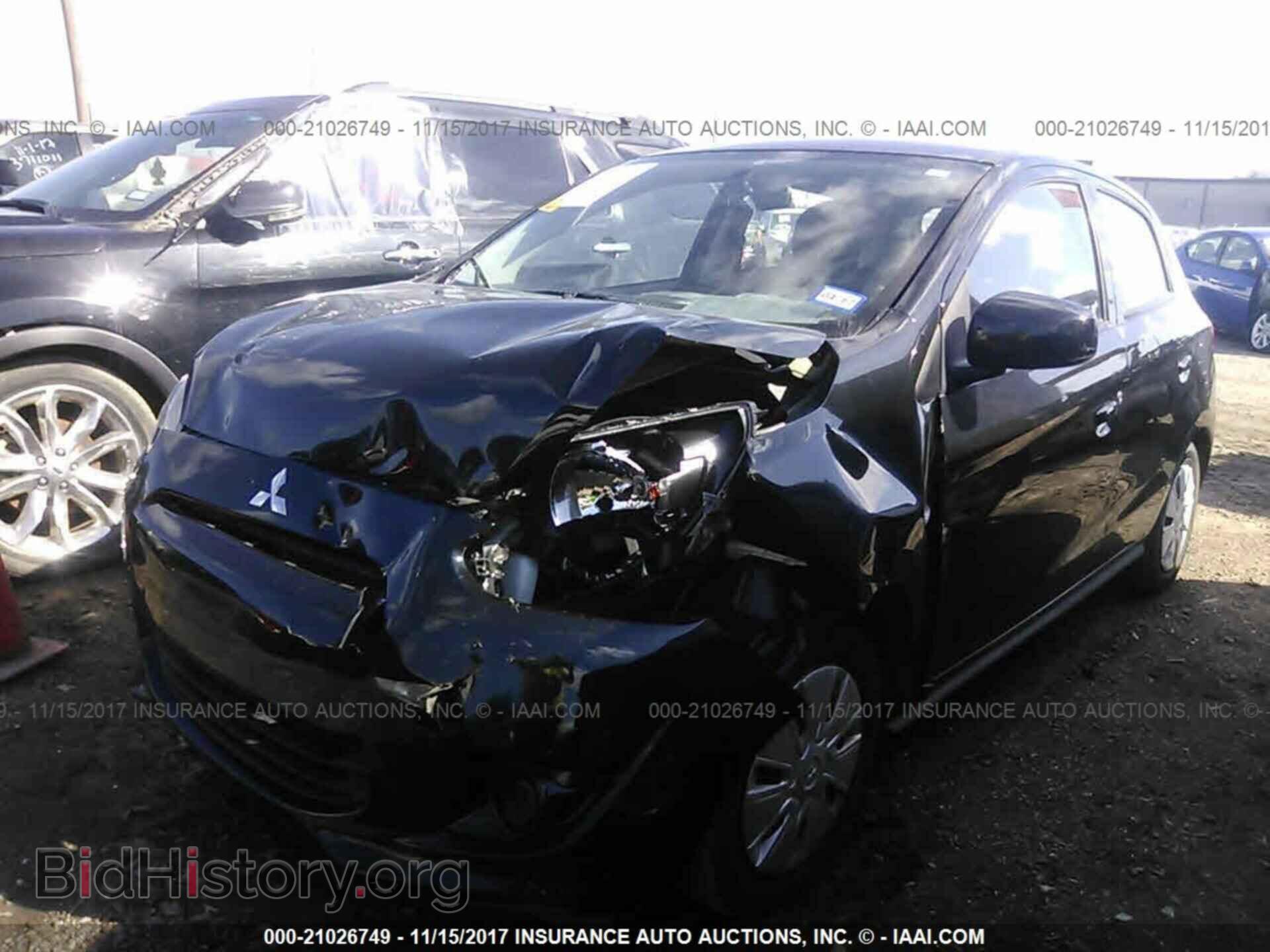 2015 Mitsubishi Mirage - VIN: ML32A3HJ3FH039246 - Фото 2