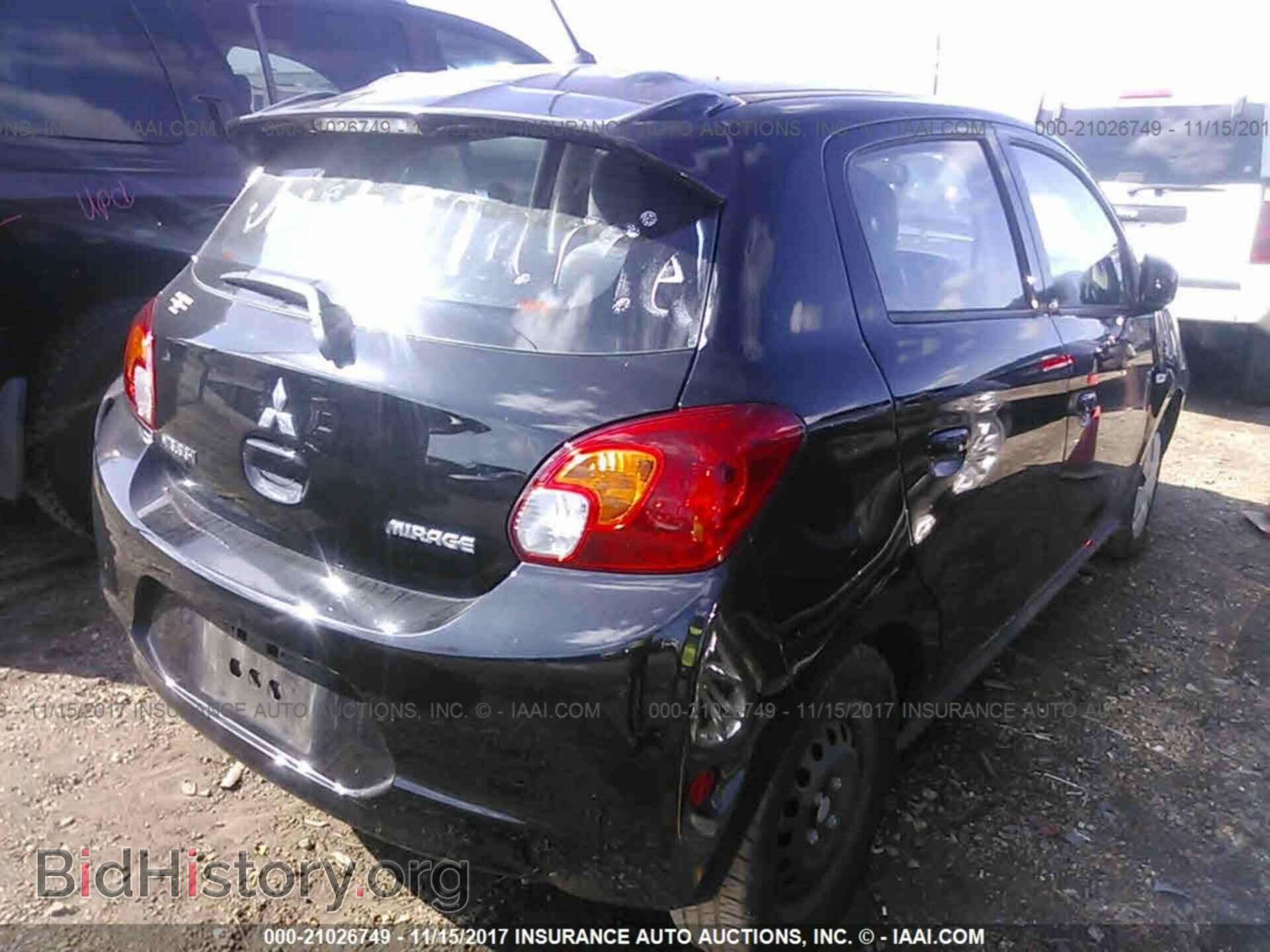 2015 Mitsubishi Mirage - VIN: ML32A3HJ3FH039246 - Фото 4