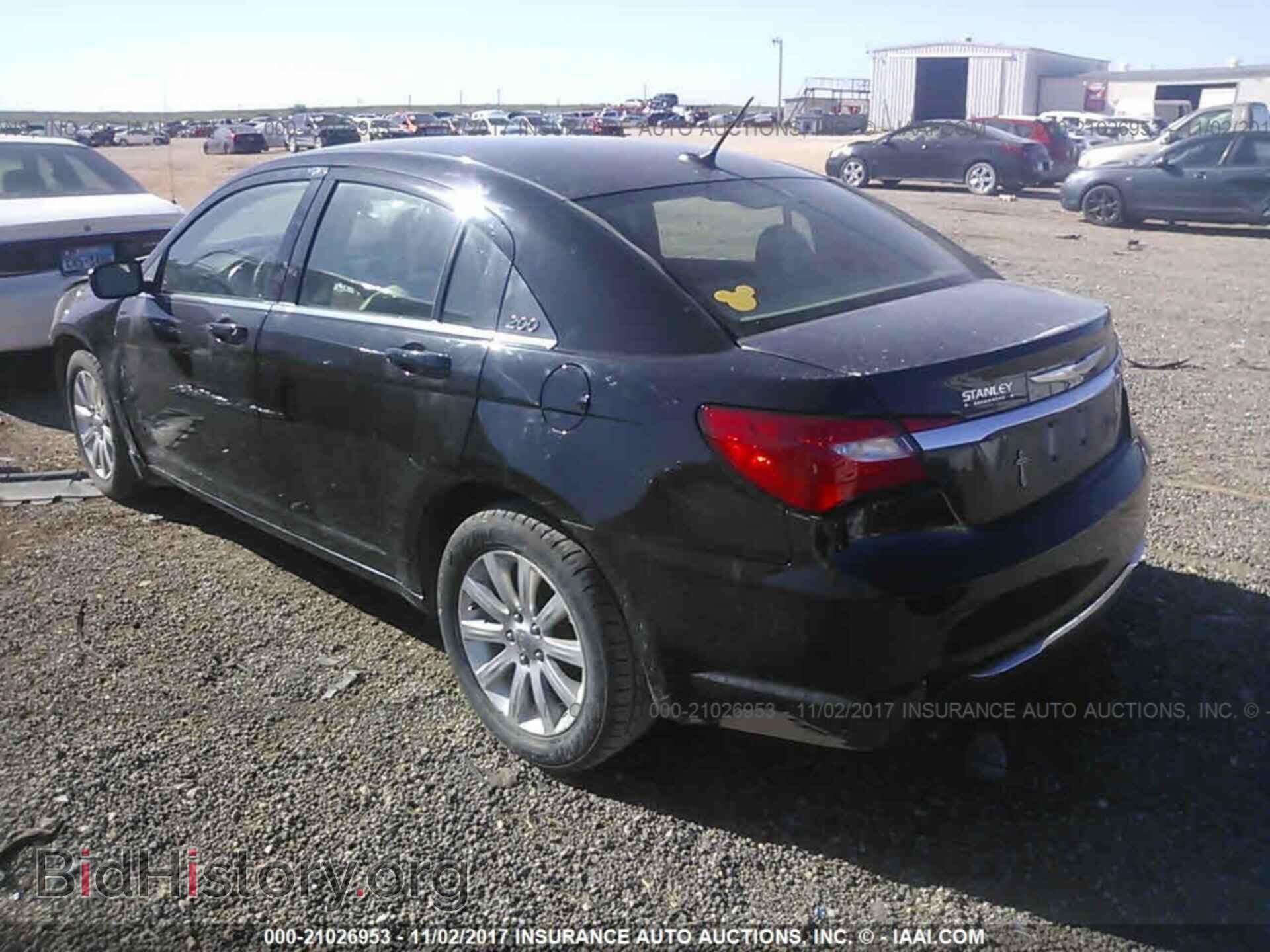2012 Chrysler 200 - VIN: 1C3CCBBG0CN164452 - Фото 3