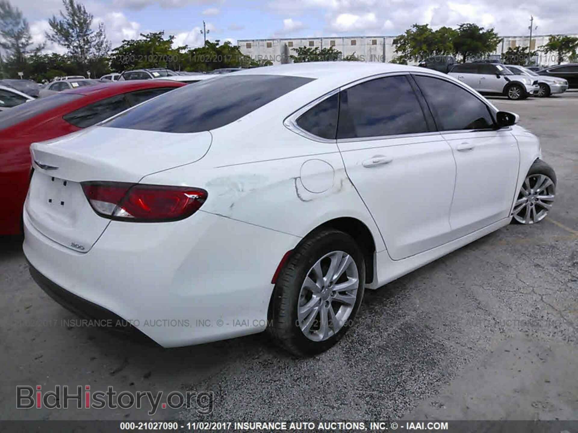 2016 Chrysler 200 - VIN: 1C3CCCFB0GN186218 - Фото 4