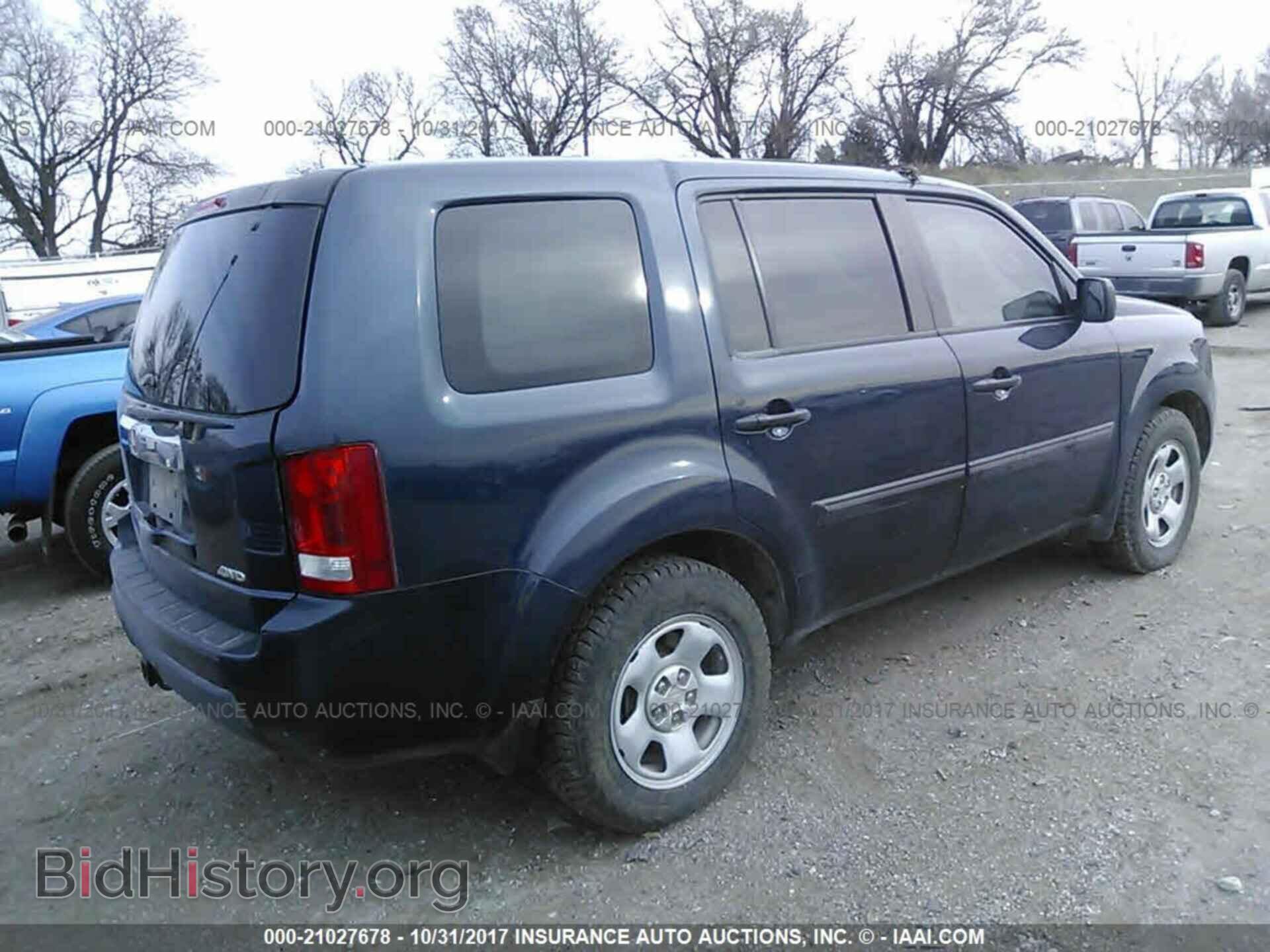 2011 Honda Pilot - VIN: 5FNYF4H22BB103486 - Фото 4