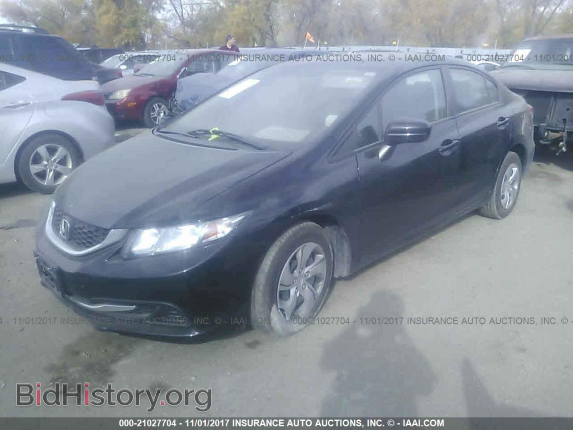 2014 Honda Civic - VIN: 19XFB2F5XEE231246 - Фото 2