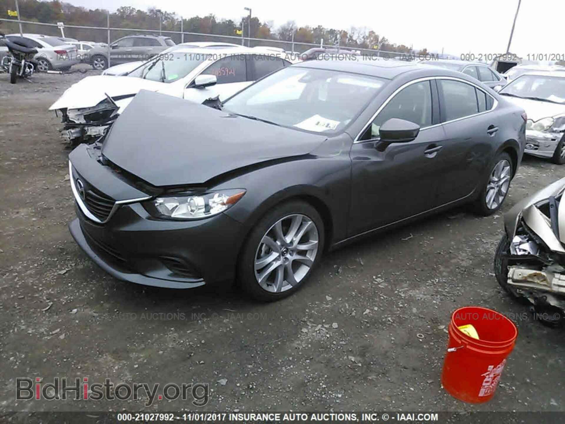 2017 Mazda 6 - VIN: JM1GL1V50H1143875 - Фото 2