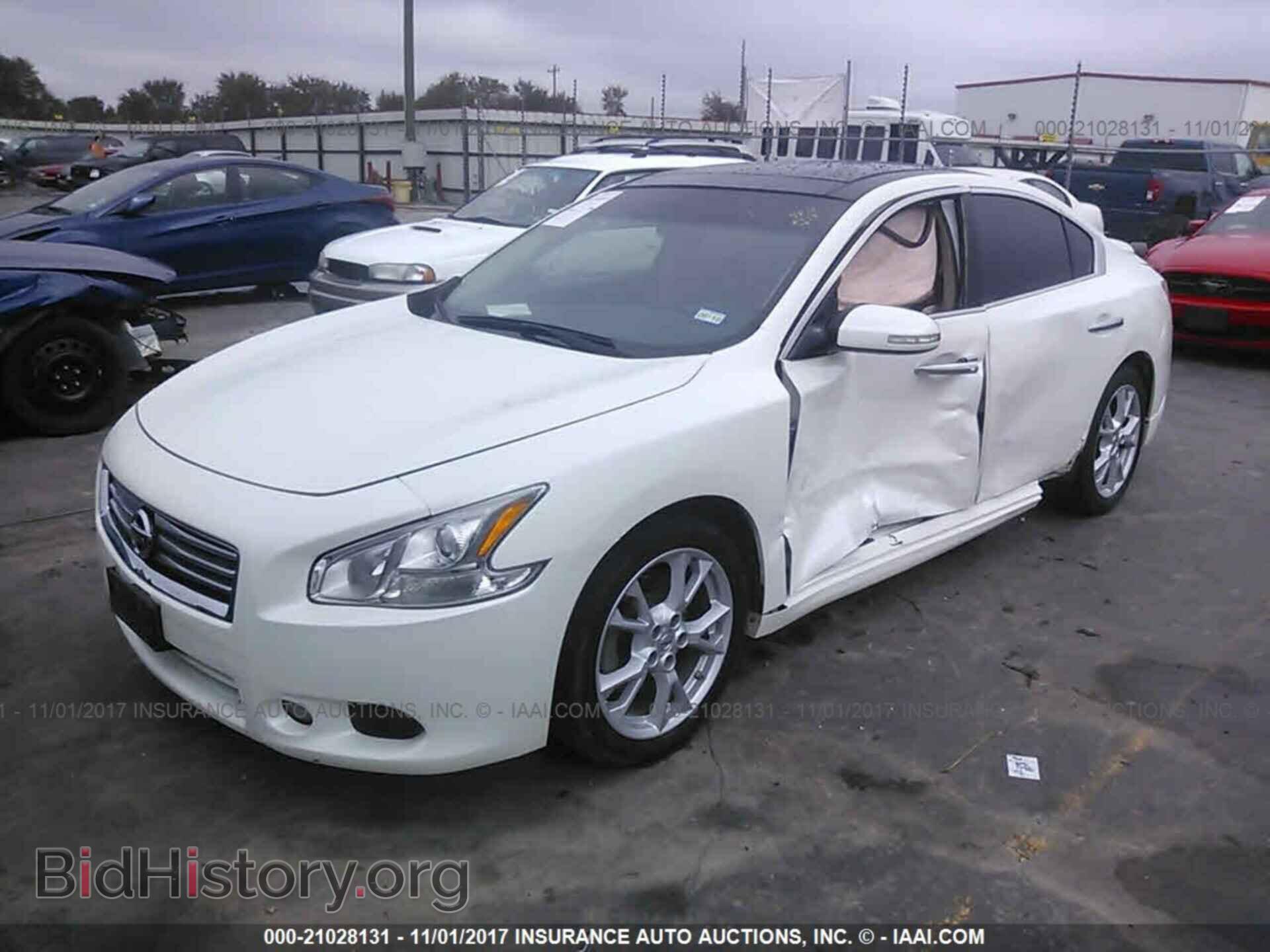 2014 Nissan Maxima - VIN: 1N4AA5AP1EC465781 - Фото 2