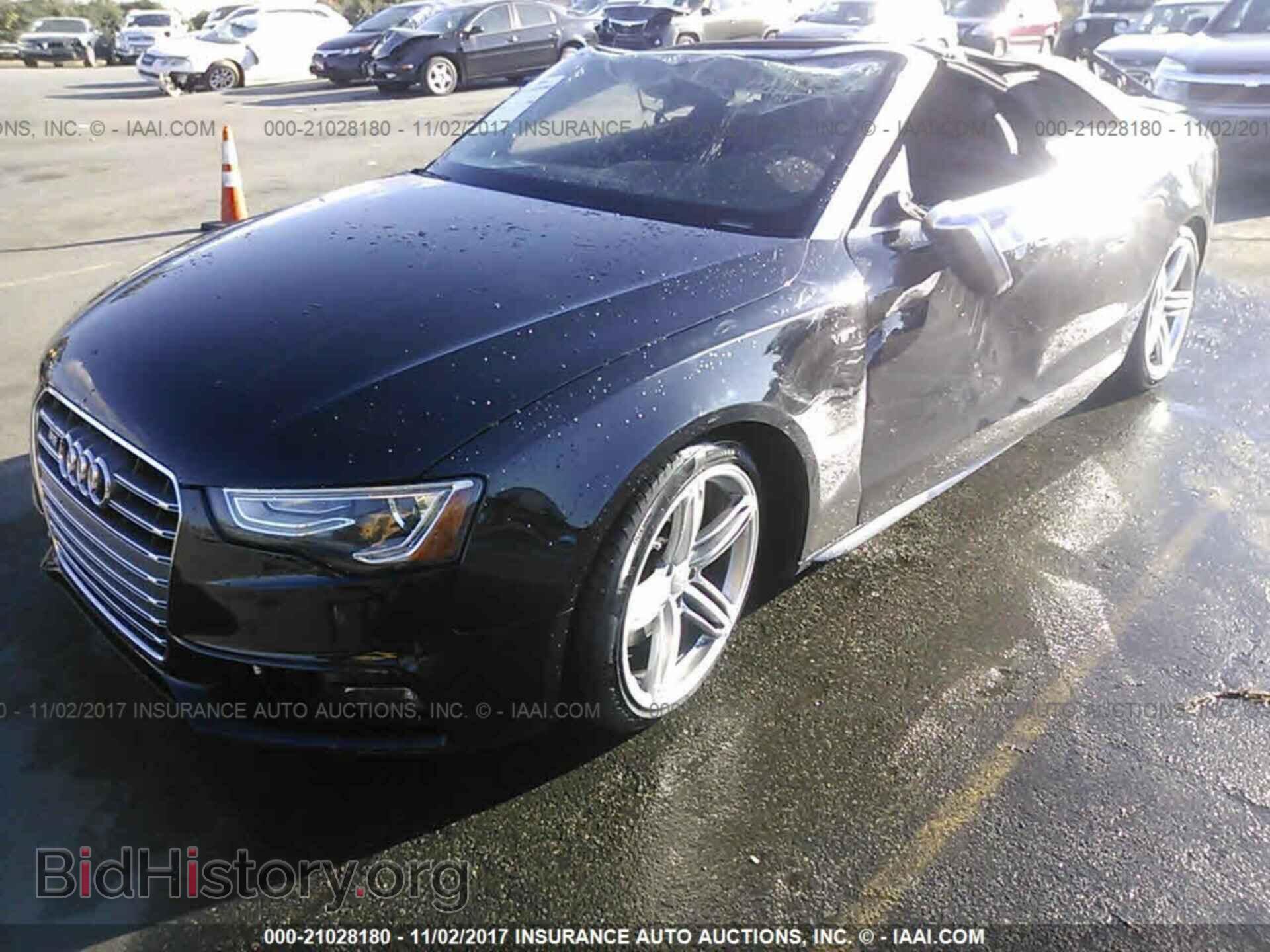 2013 Audi S5 - VIN: WAUCGAFH1DN001840 - Photo 2