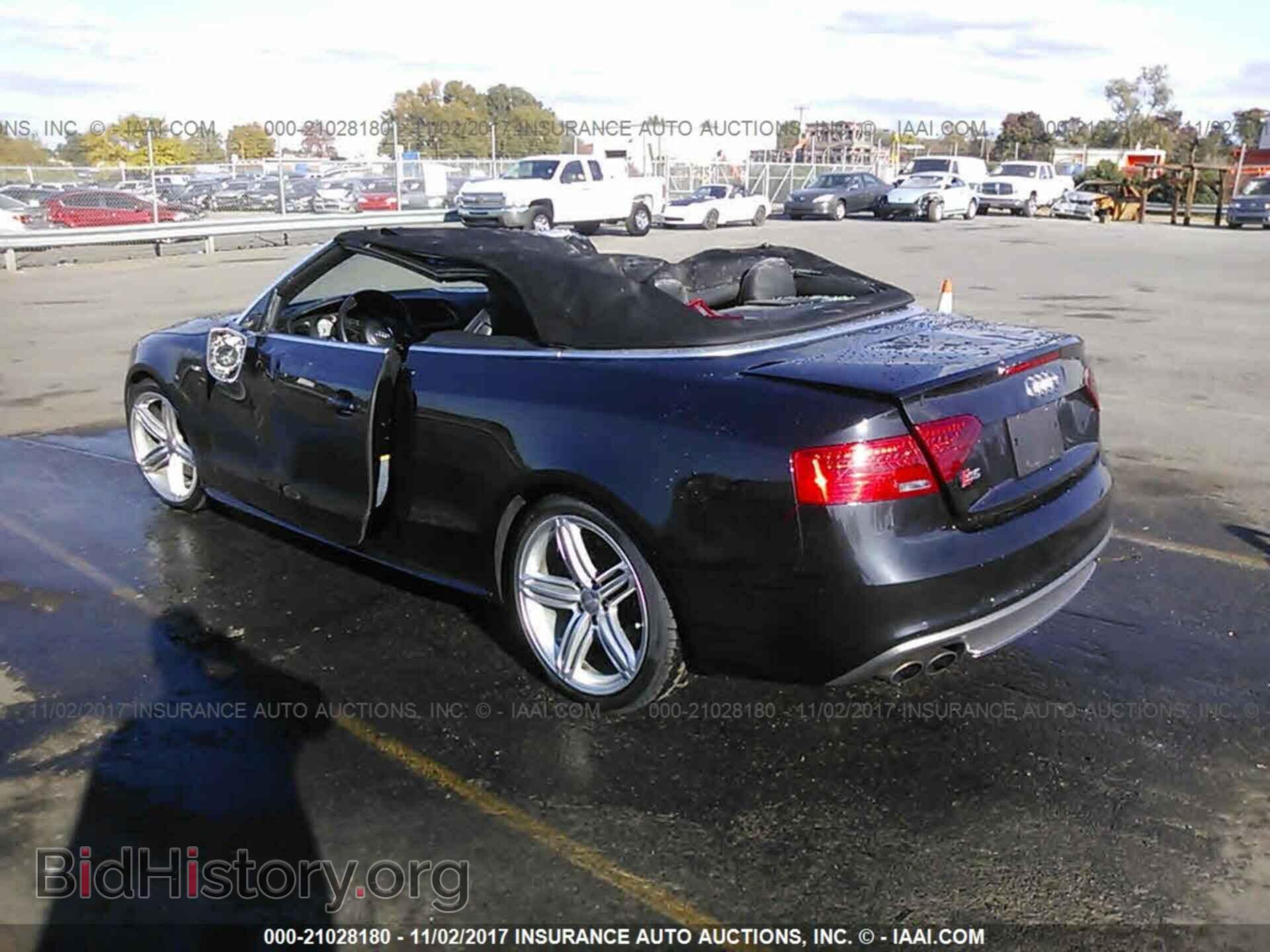 2013 Audi S5 - VIN: WAUCGAFH1DN001840 - Photo 3