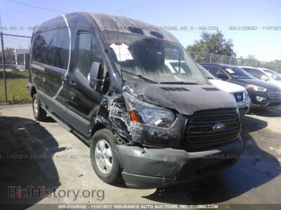 2017 Ford TRANSIT, черный — VIN 1FTYR2CM3HKB04792, IAAI