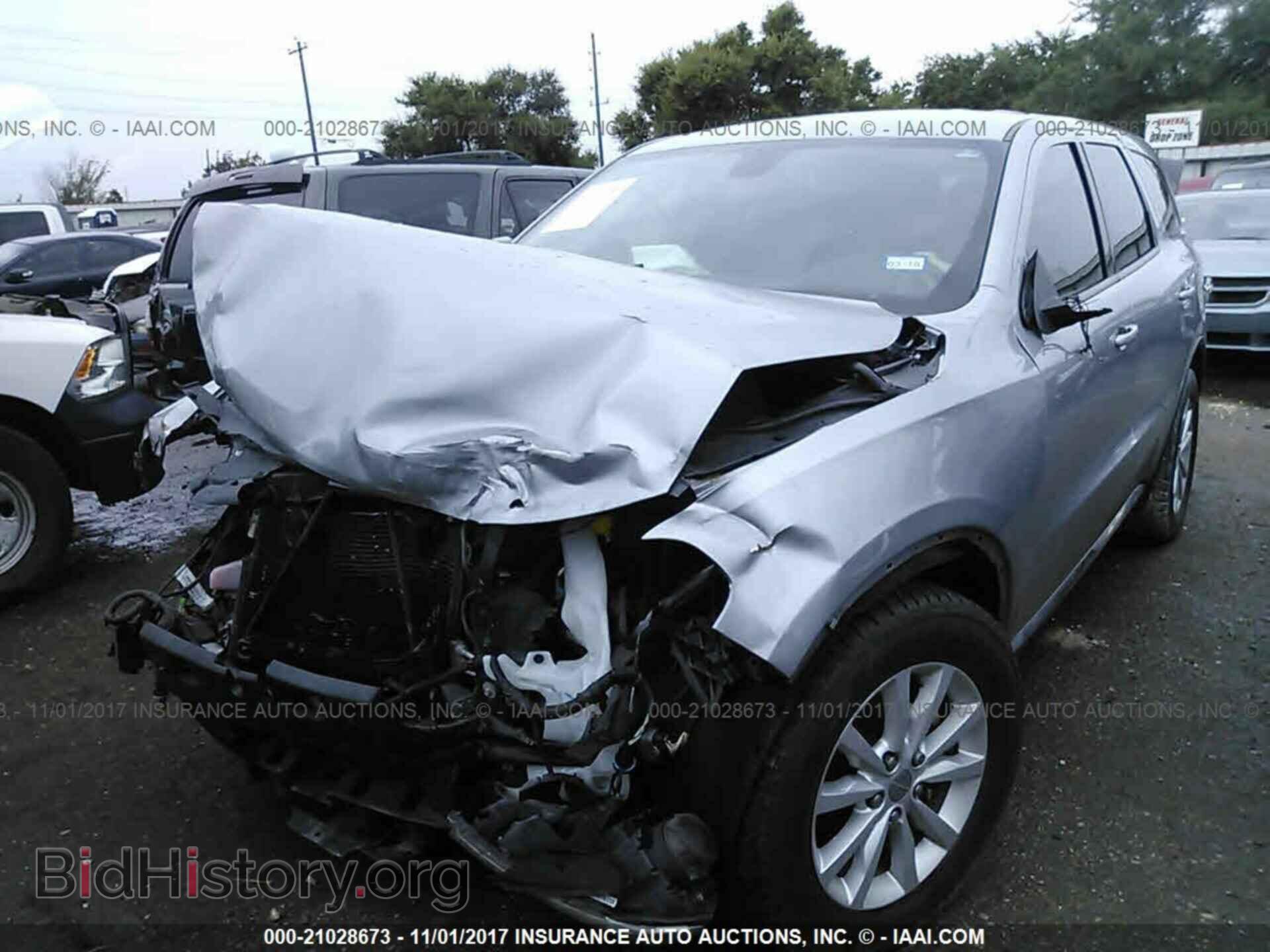 2014 Dodge Durango - VIN: 1C4RDHAG9EC344809 - Фото 2