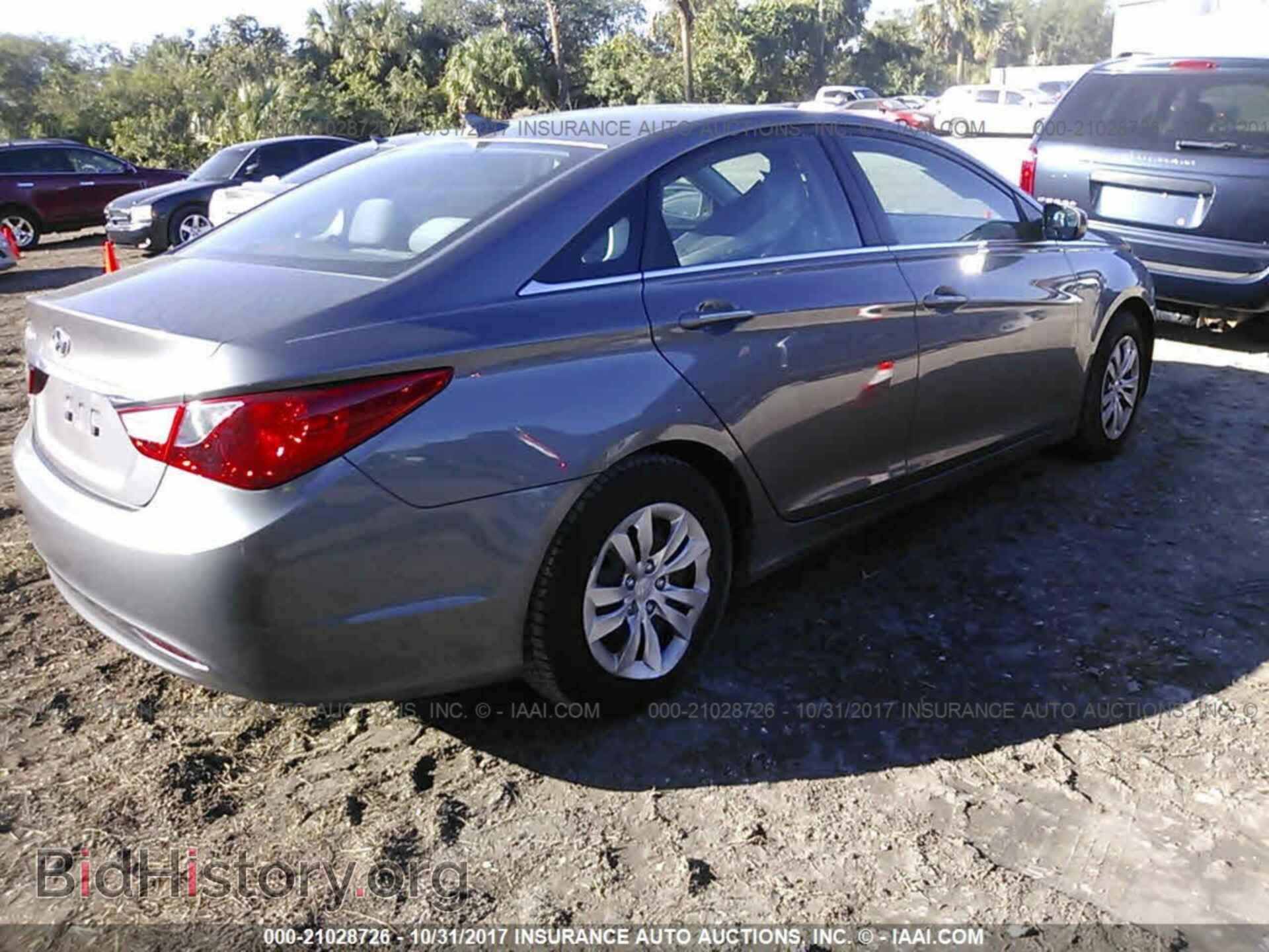 2012 Hyundai Sonata - VIN: 5NPEB4AC2CH500894 - Фото 4