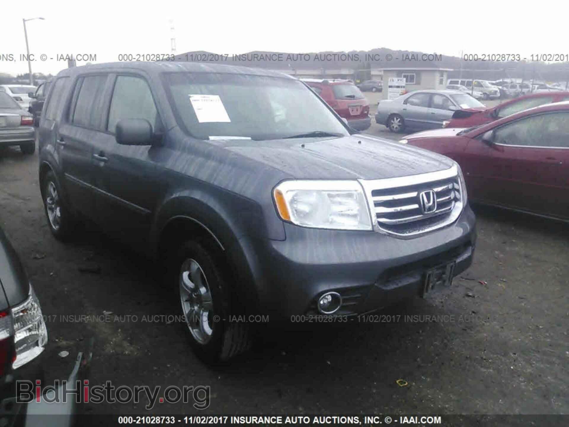 Фотография 5FNYF3H60CB038751 - Honda Pilot 2012