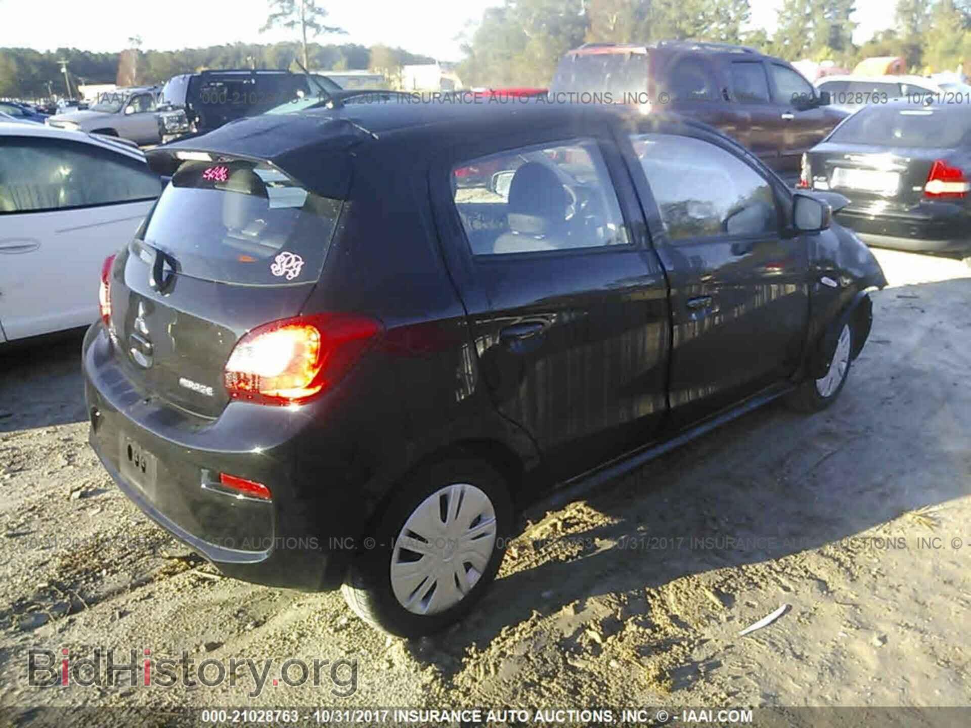 2017 Mitsubishi Mirage - VIN: ML32A3HJ1HH019712 - Фото 4