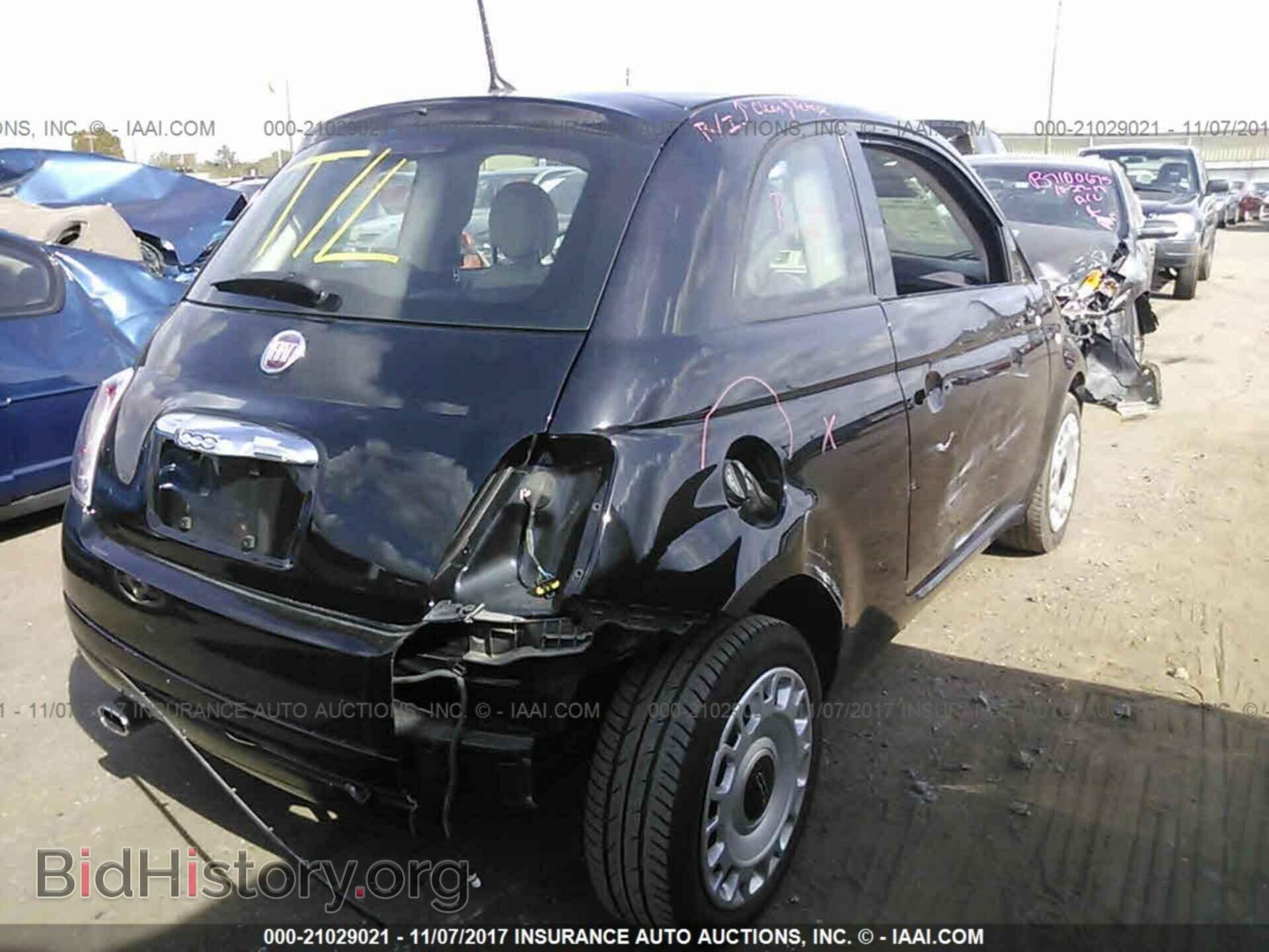 2014 Fiat 500 - VIN: 3C3CFFAR4ET291855 - Photo 4