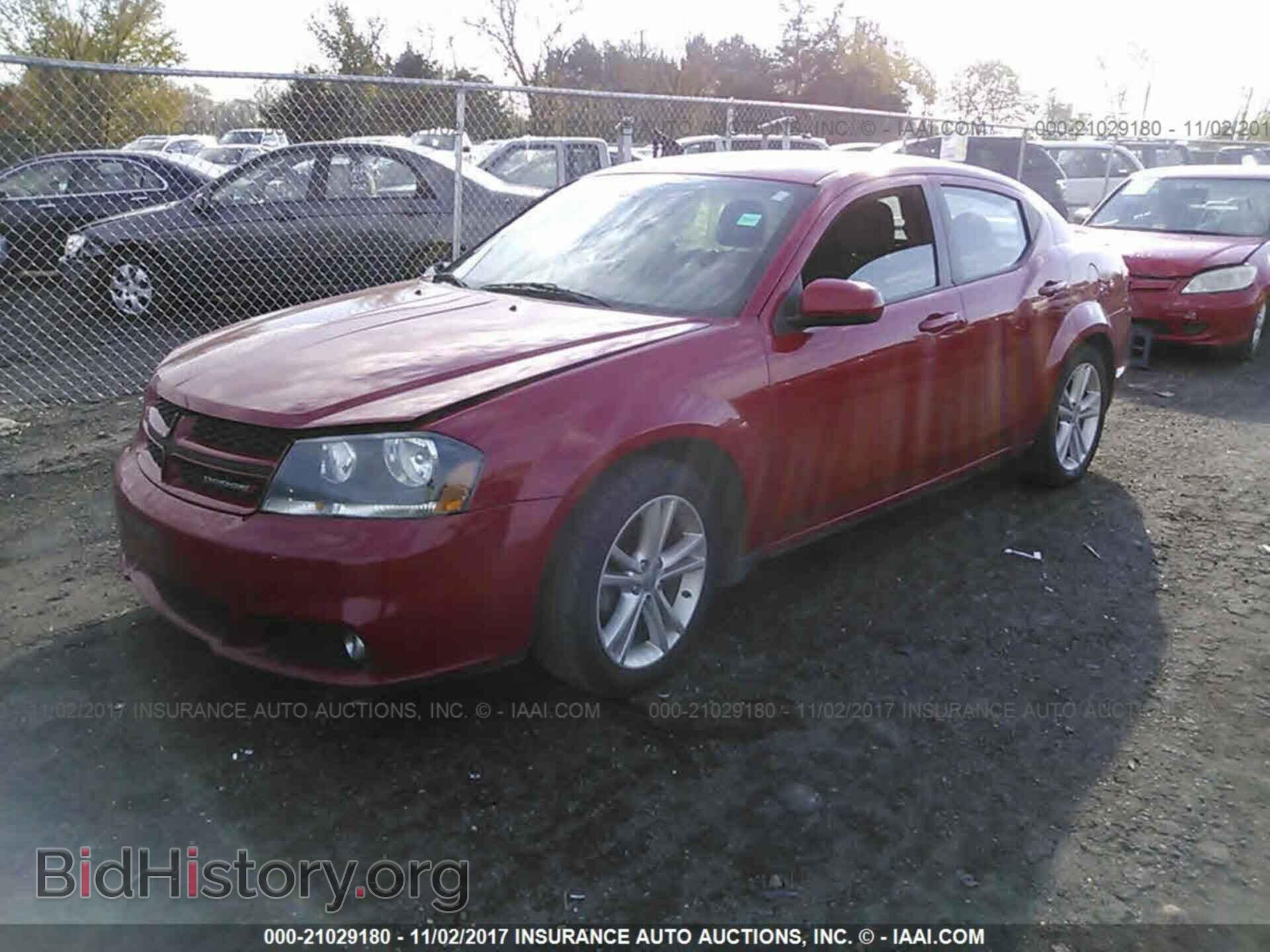 2013 Dodge Avenger - VIN: 1C3CDZCB4DN603517 - Фото 2