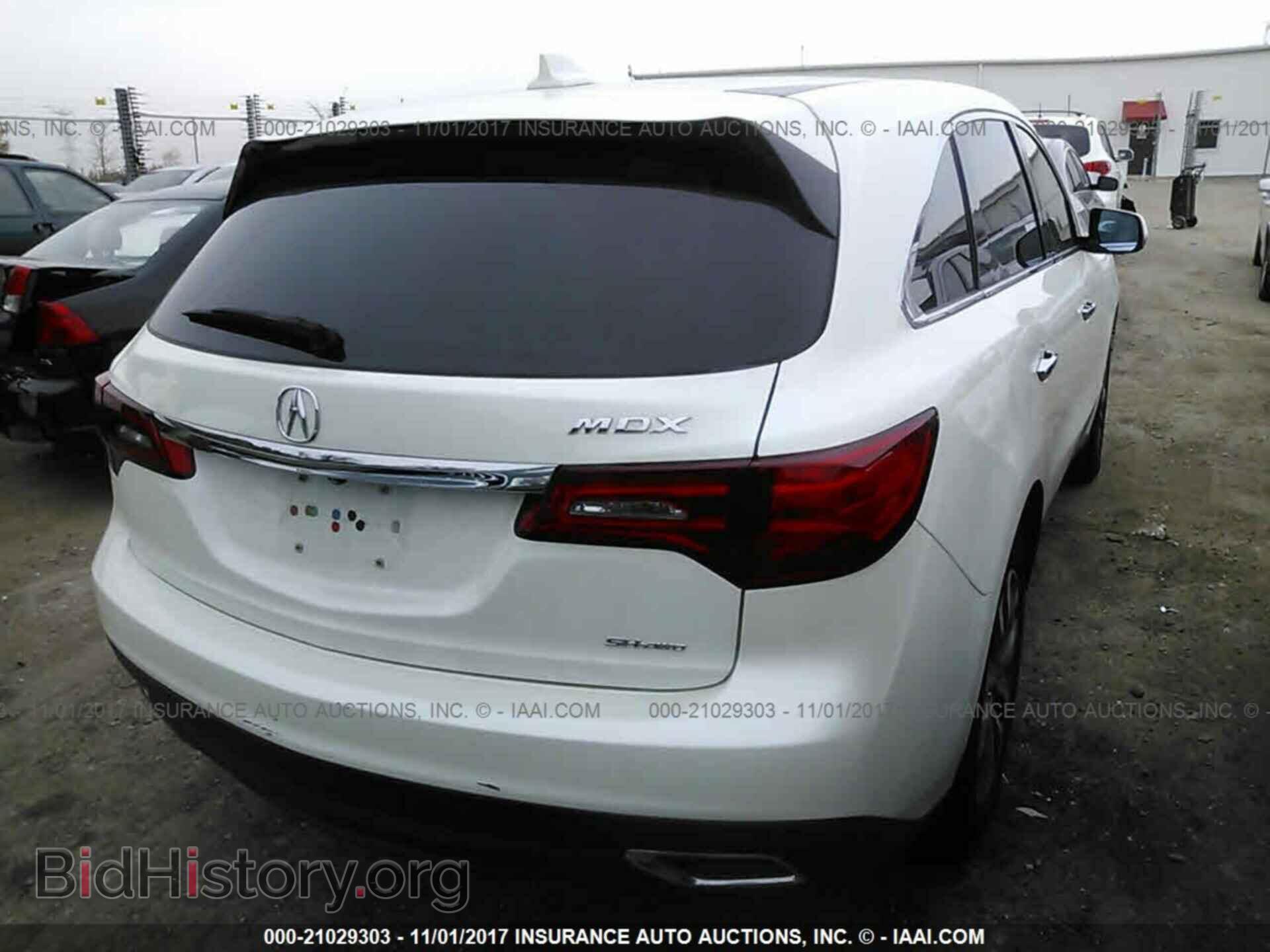 2014 Acura Mdx - VIN: 5FRYD4H41EB018651 - Фото 4
