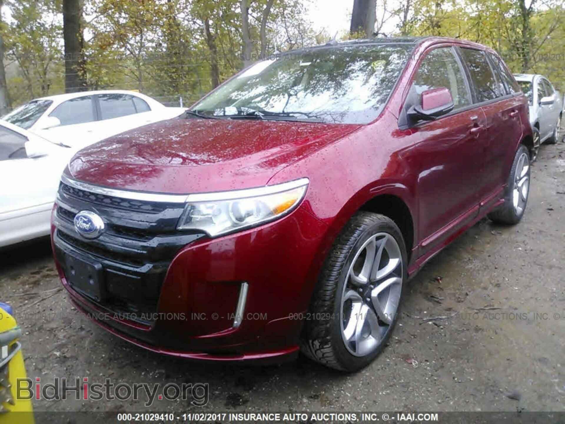 2013 Ford Edge - VIN: 2FMDK3AK3DBC16423 - Фото 2