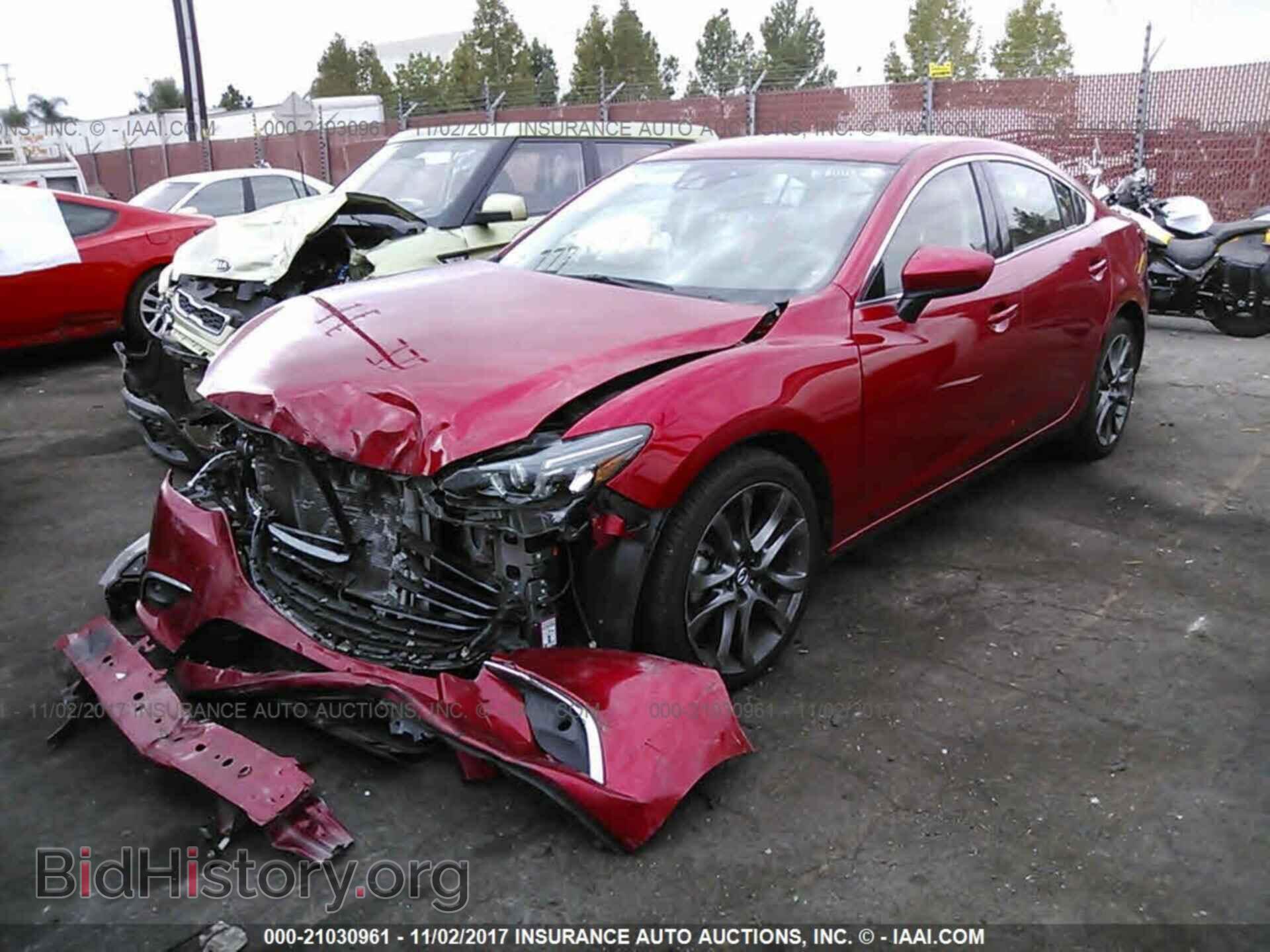 2016 Mazda 6 - VIN: JM1GJ1W52G1426314 - Photo 2