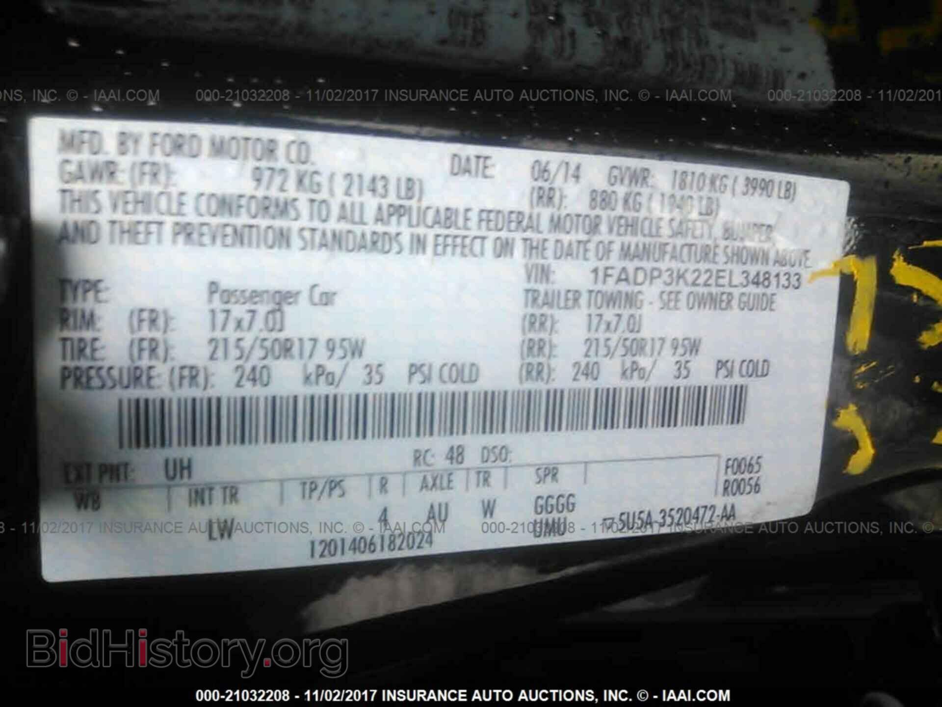 2014 Ford Focus - VIN: 1FADP3K22EL348133 - Photo 9