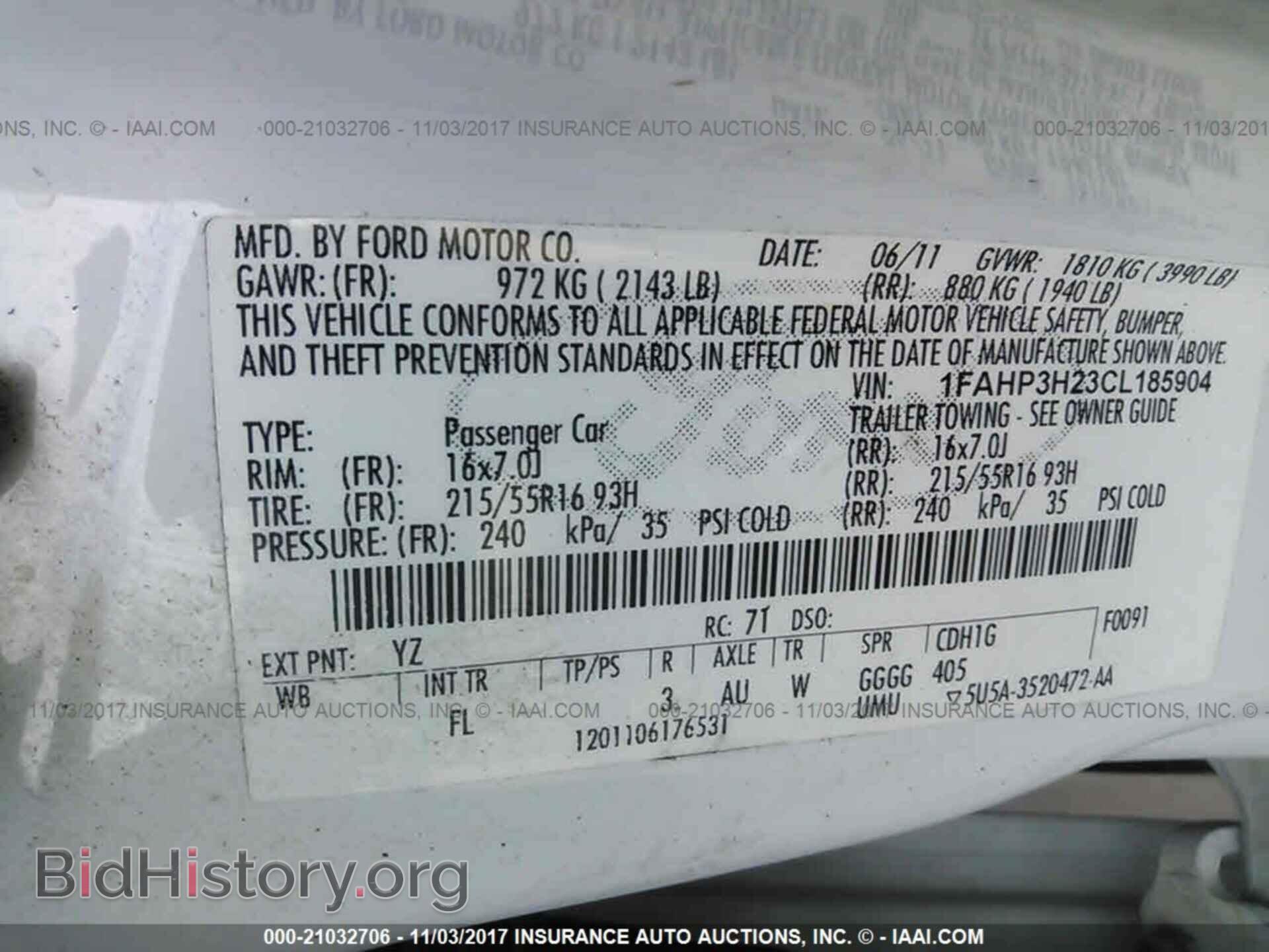 2012 Ford Focus - VIN: 1FAHP3H23CL185904 - Photo 9