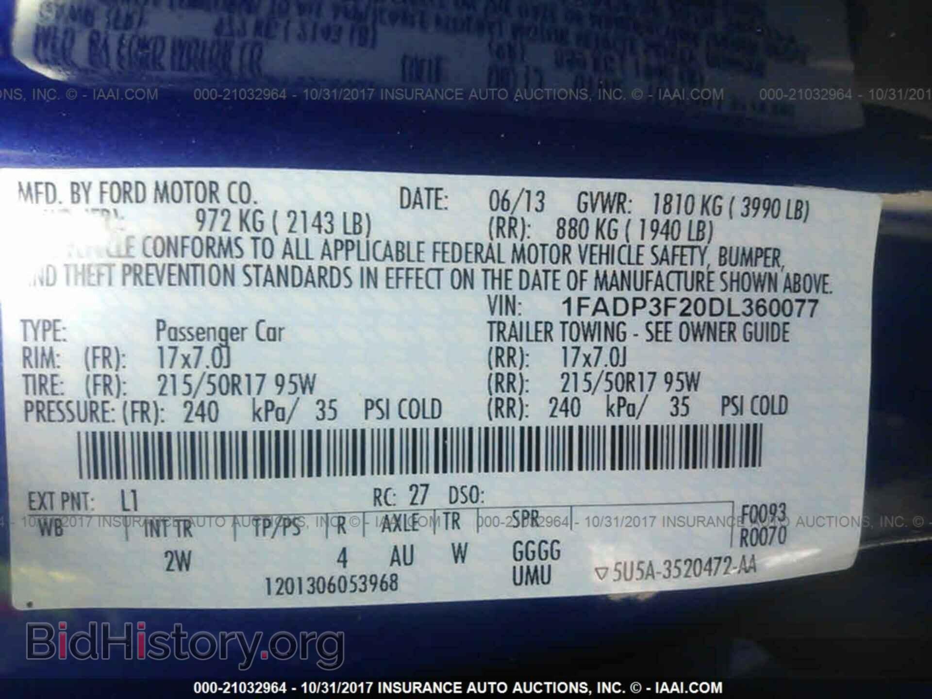 2013 Ford Focus - VIN: 1FADP3F20DL360077 - Photo 9