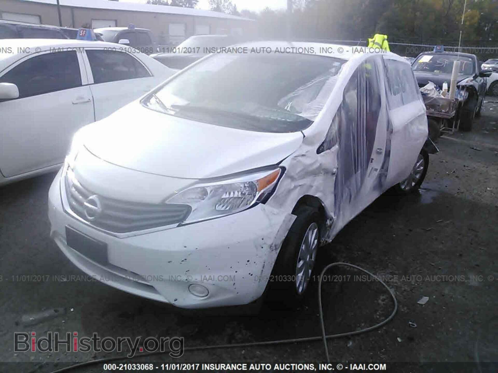2014 Nissan Versa note - VIN: 3N1CE2CP1EL434976 - Фото 2