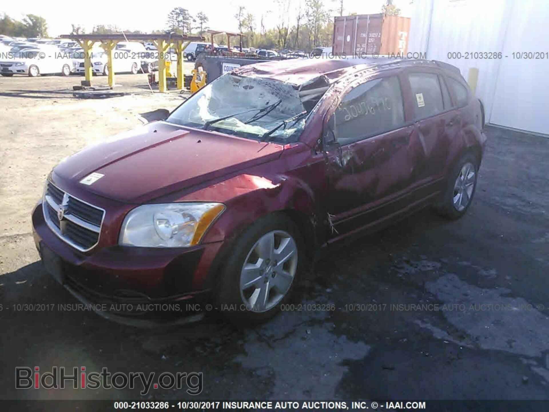 2007 DODGE CALIBER - VIN: 1B3HB48B07D162323 - Фото 2