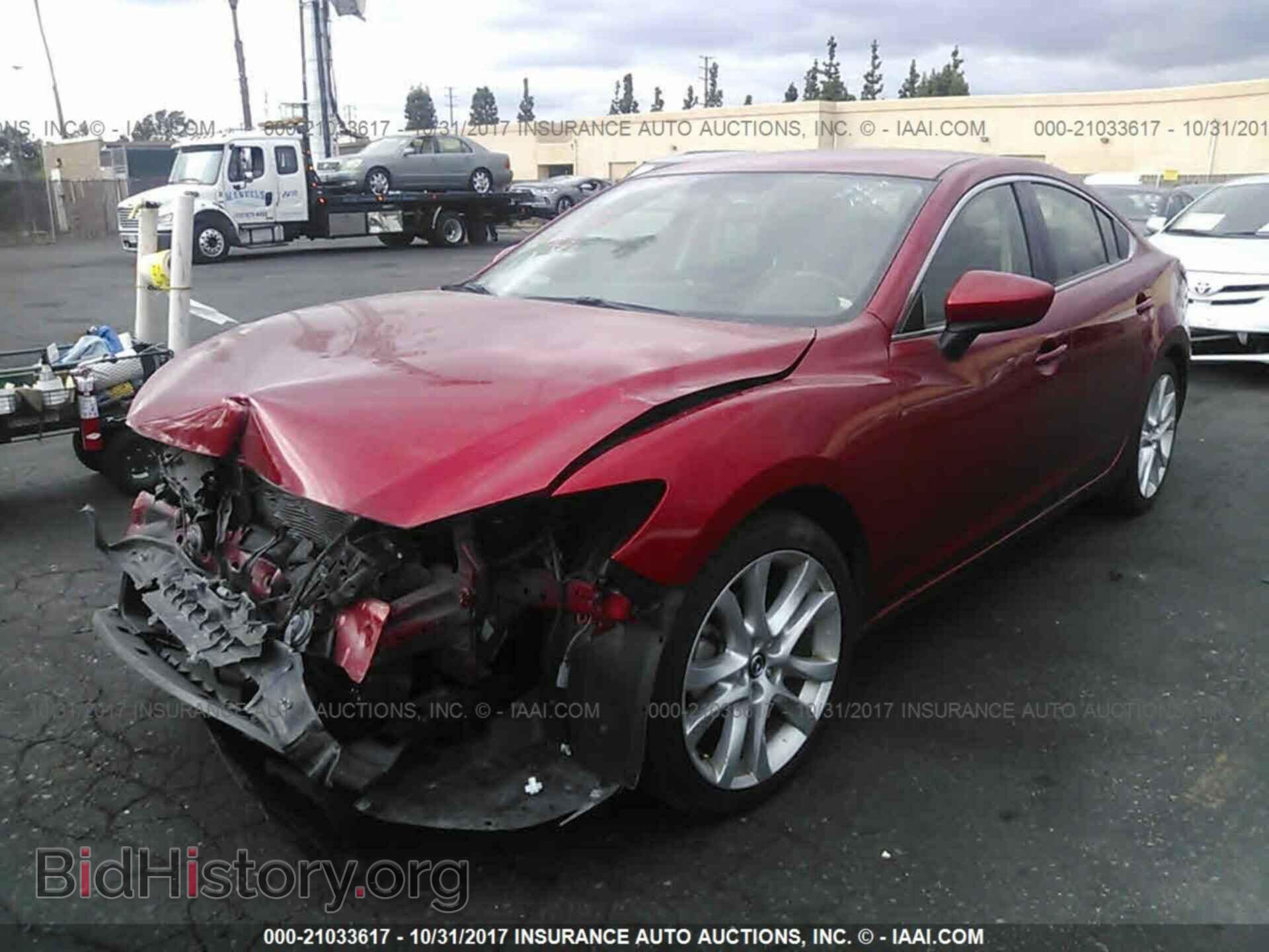 2014 Mazda 6 - VIN: JM1GJ1V62E1146593 - Фото 2