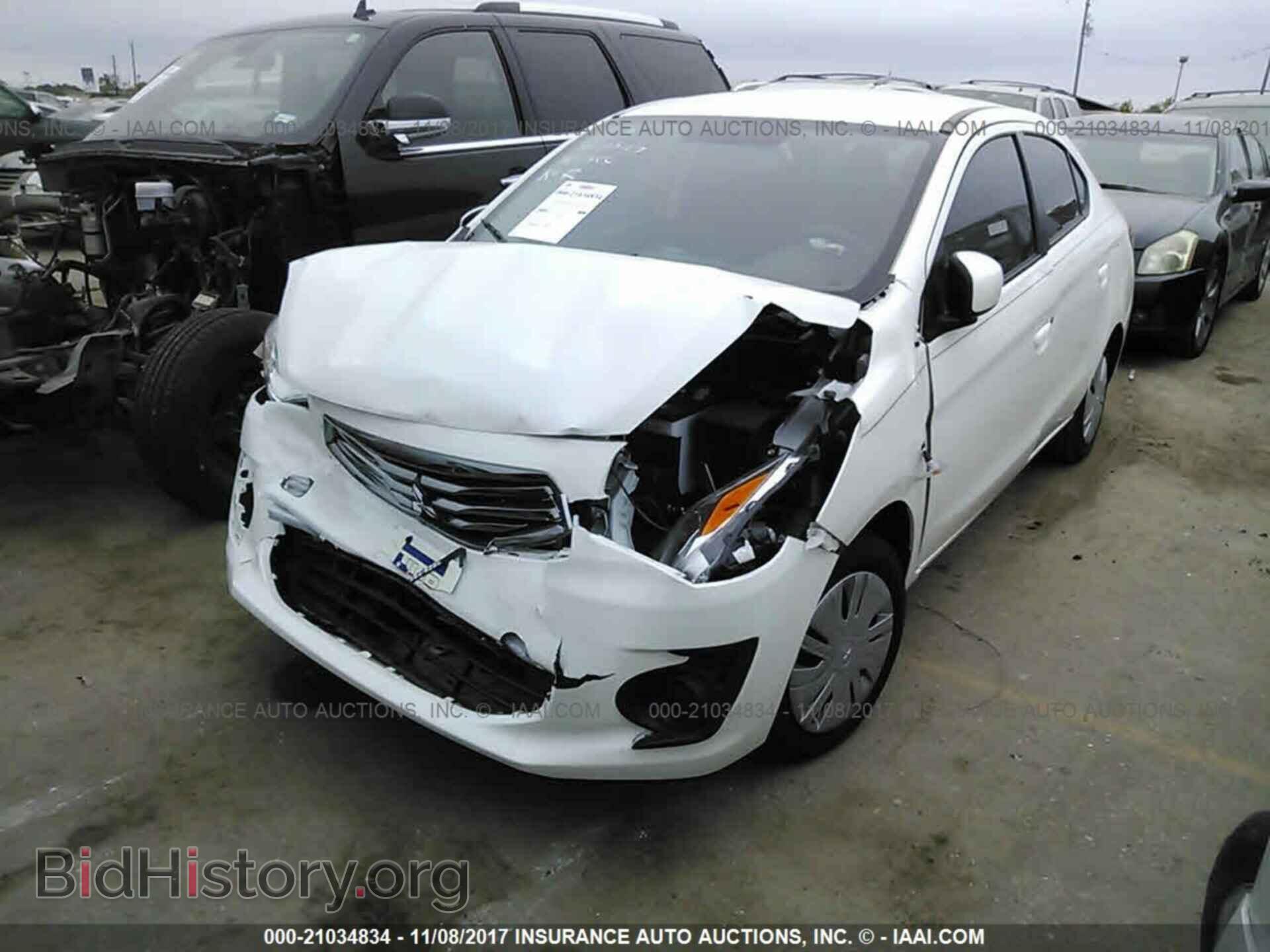 2017 Mitsubishi Mirage - VIN: ML32F3FJ3HHF13836 - Фото 2