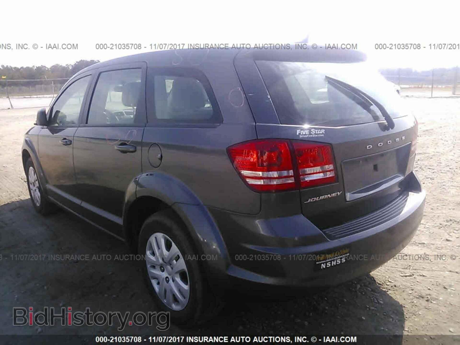2014 Dodge Journey - VIN: 3C4PDCAB8ET166054 - Фото 3