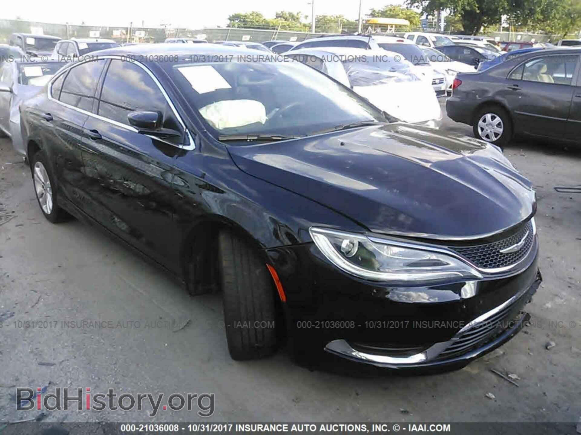 Фотография 1C3CCCAB7GN128971 - Chrysler 200 2016