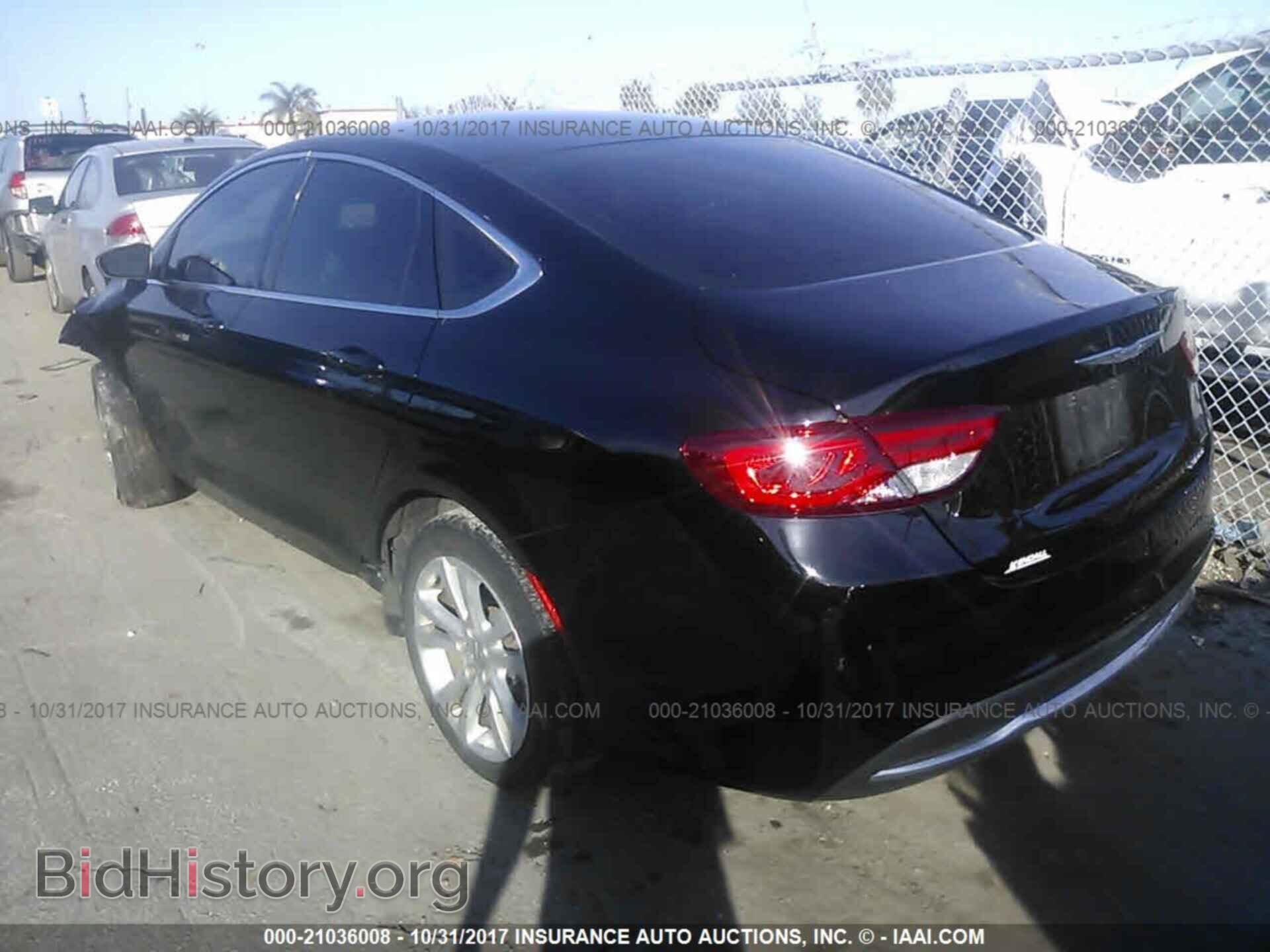 2016 Chrysler 200 - VIN: 1C3CCCAB7GN128971 - Photo 3