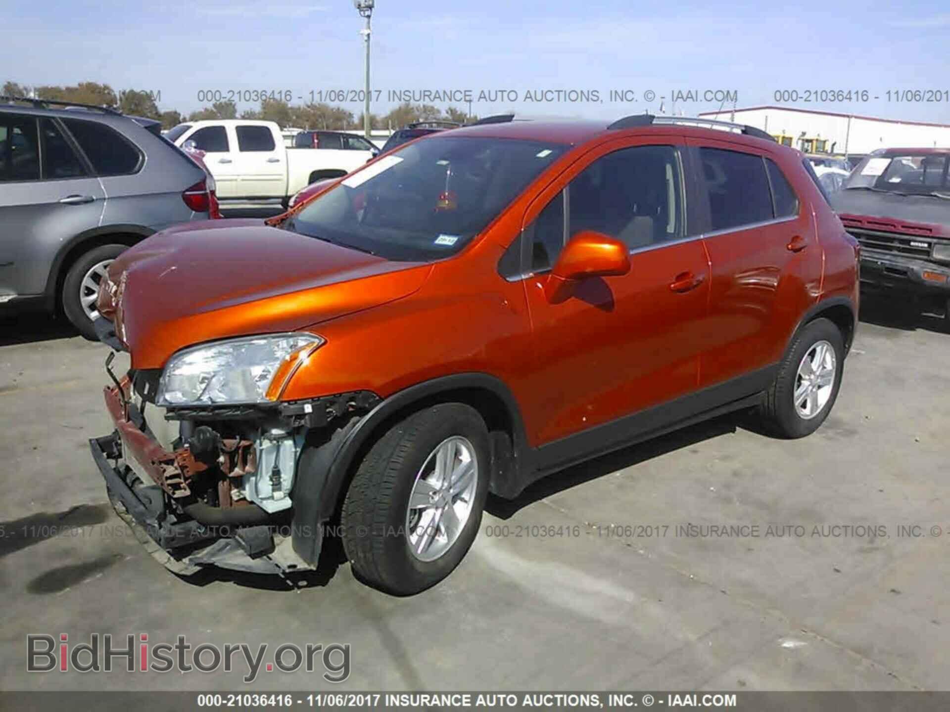 2015 Chevrolet Trax - VIN: KL7CJLSB4FB091438 - Фото 2