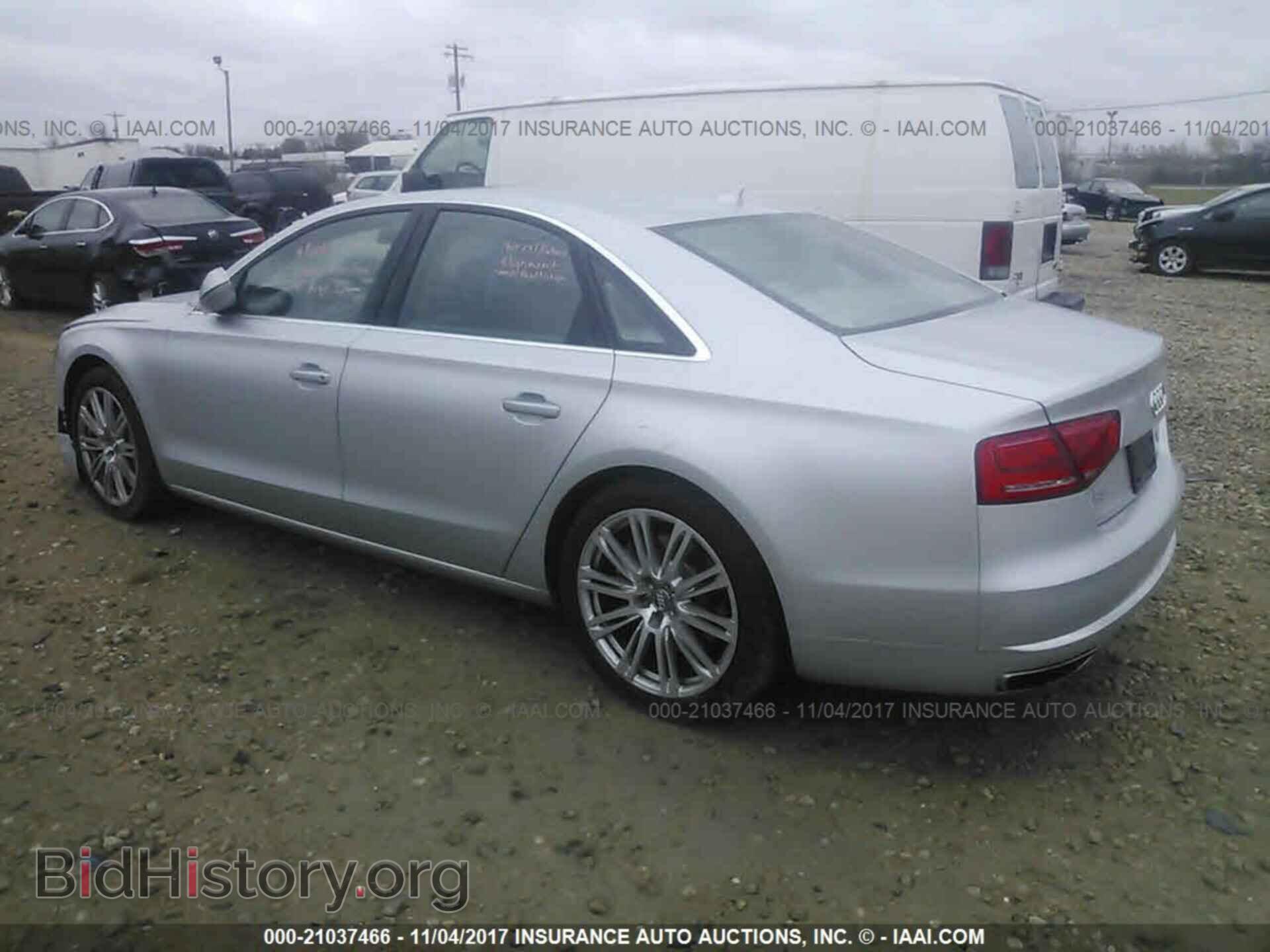2014 Audi A8 - VIN: WAUA2AFD8EN003380 - Фото 3