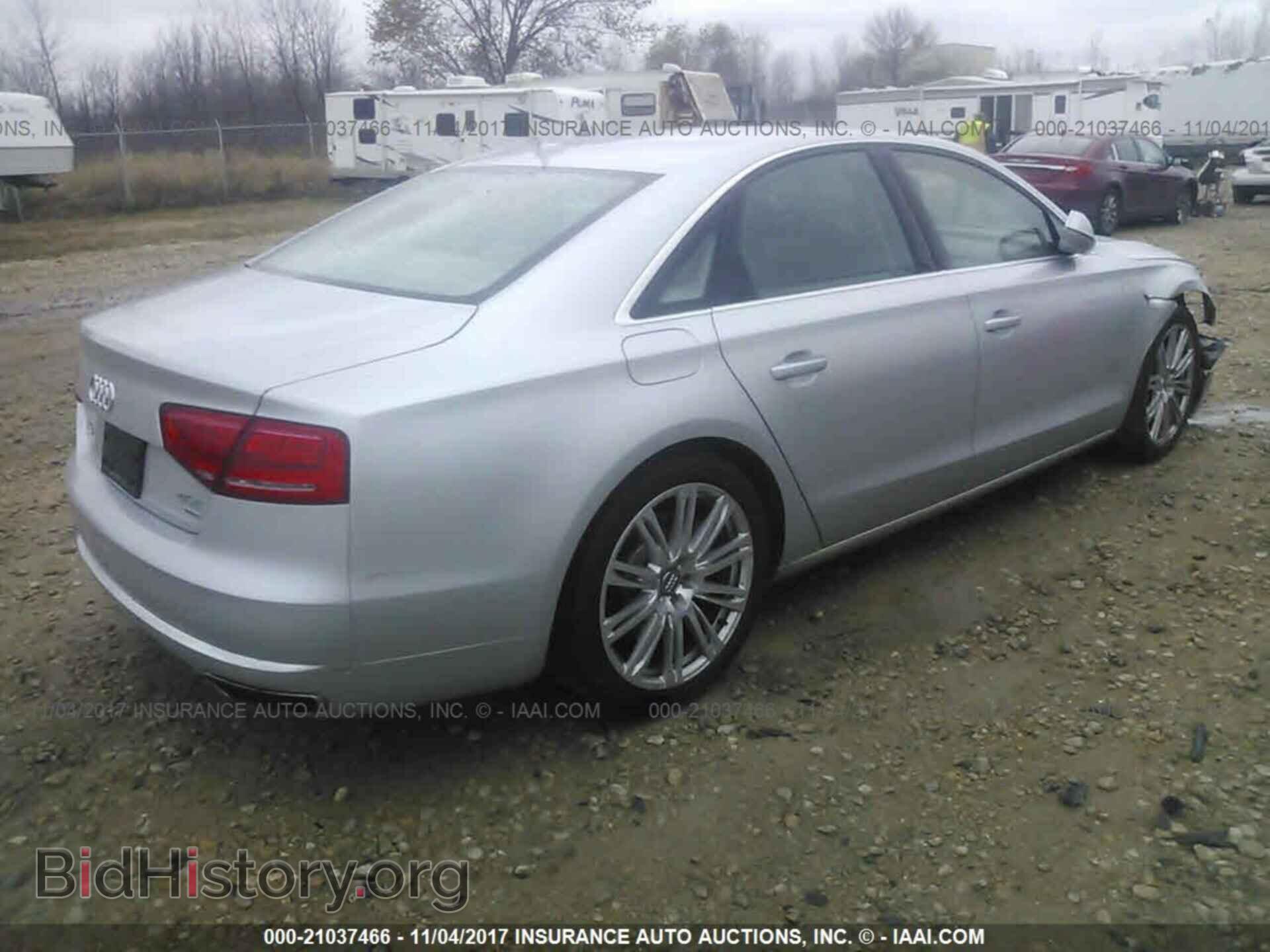 2014 Audi A8 - VIN: WAUA2AFD8EN003380 - Фото 4
