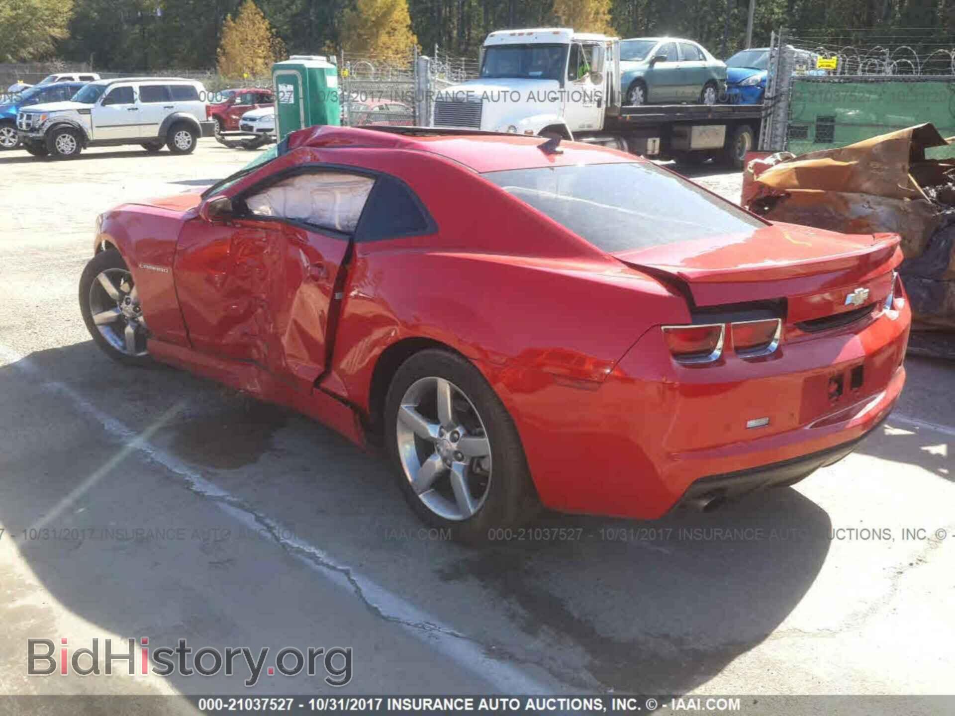 2012 Chevrolet Camaro - VIN: 2G1FC1E33C9188526 - Фото 3