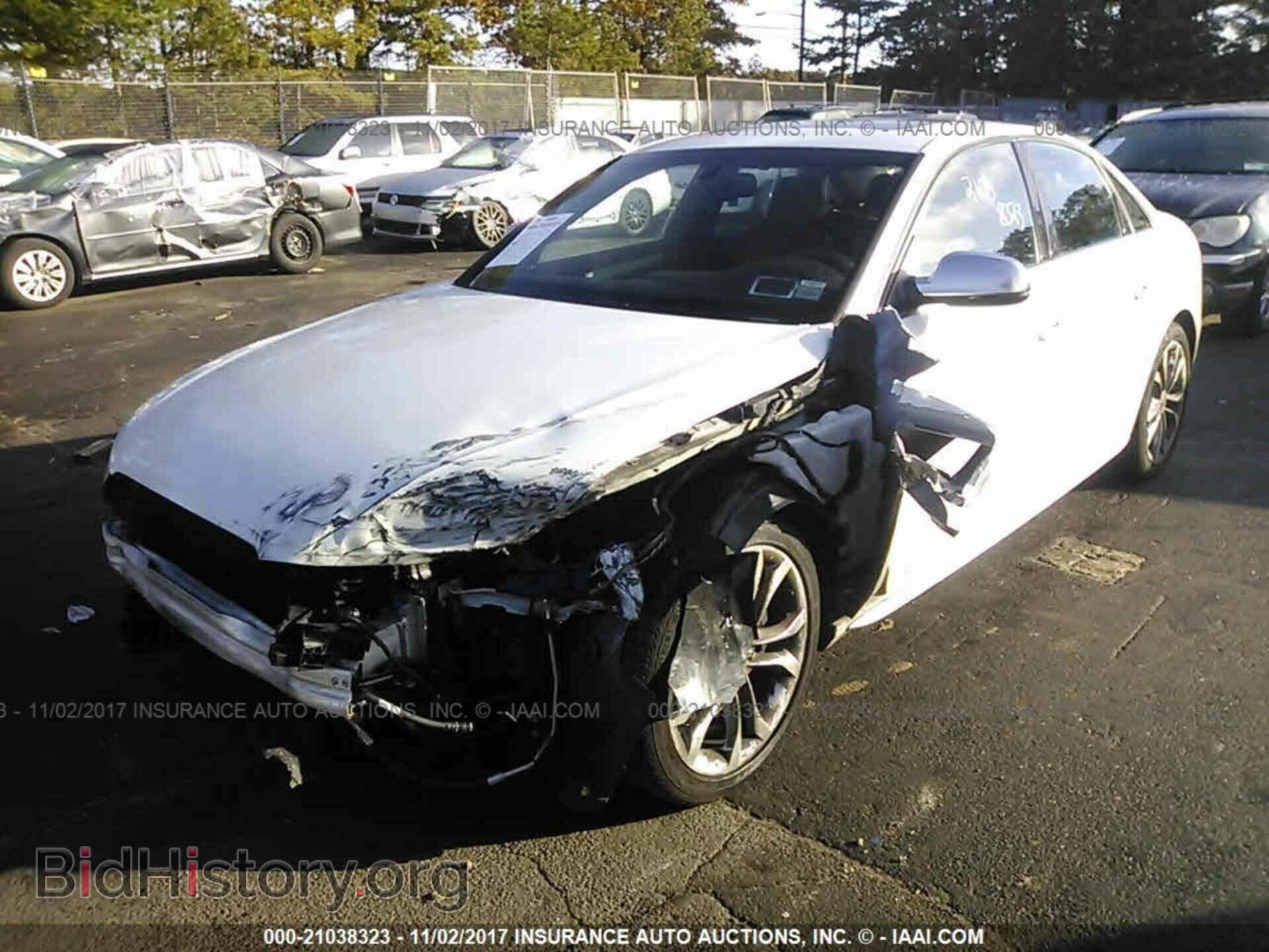 2014 Audi S4 - VIN: WAUBGAFL1EA033941 - Фото 2