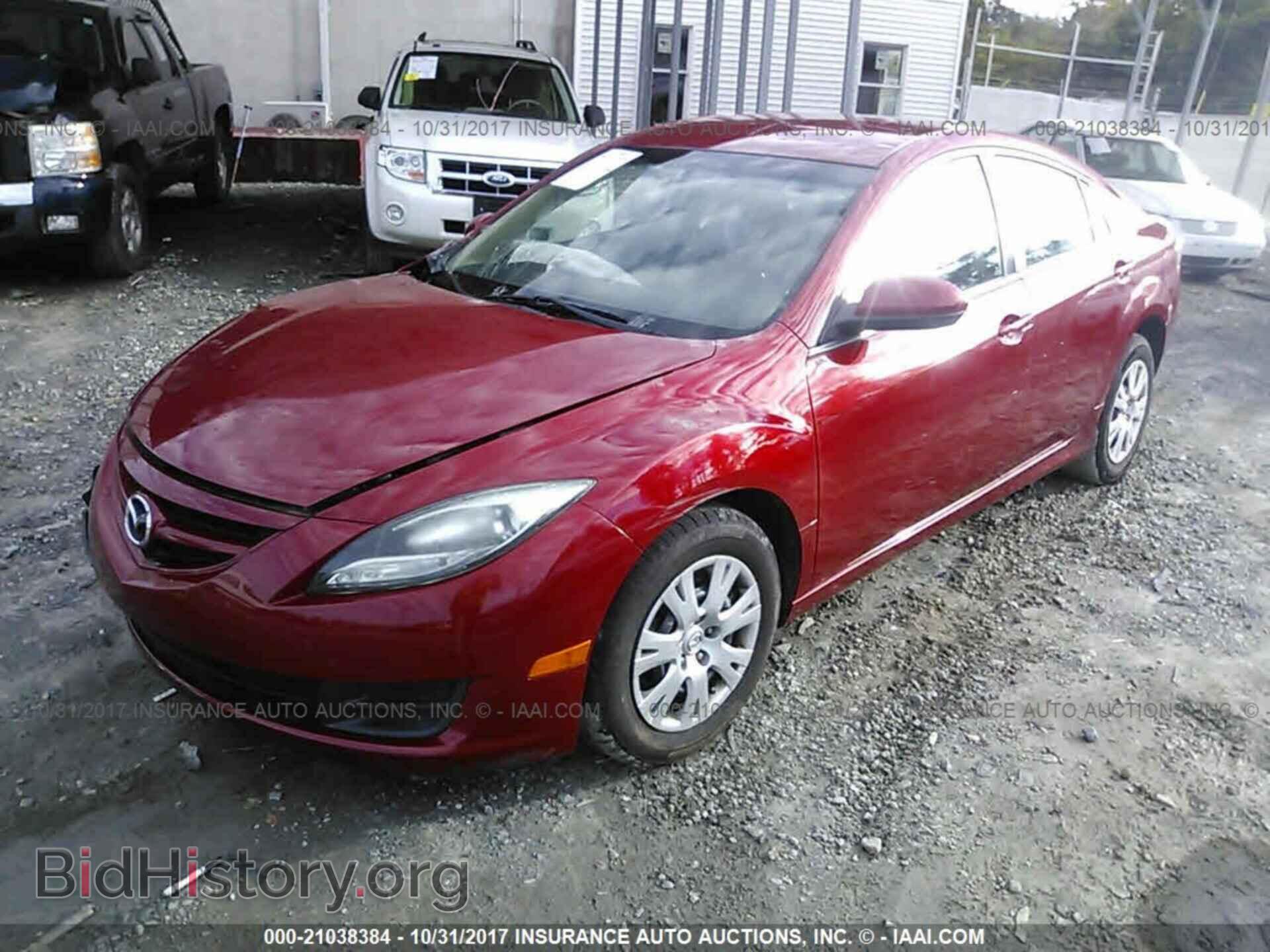 2011 Mazda 6 - VIN: 1YVHZ8BH1B5M08176 - Фото 2
