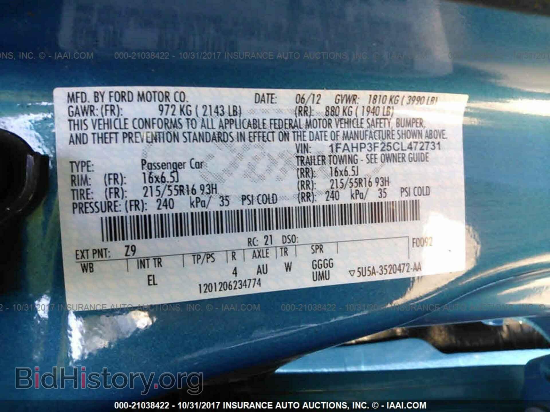 2012 Ford Focus - VIN: 1FAHP3F25CL472731 - Photo 9
